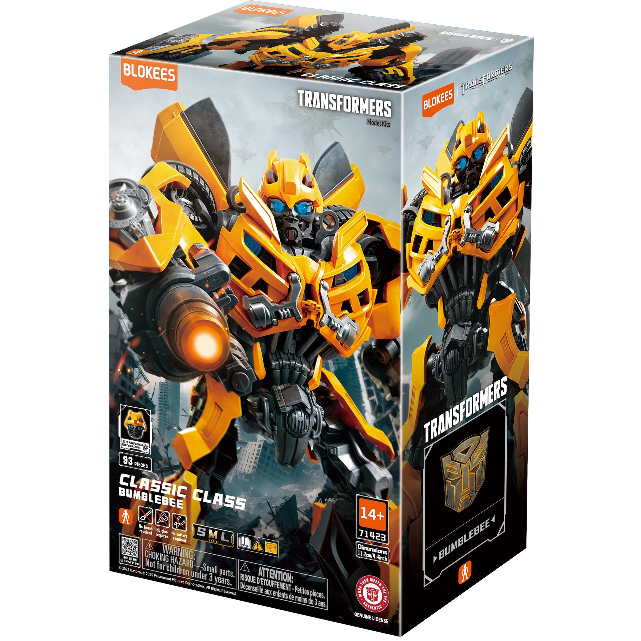 Blokees Transformers Classic Class Model Kit - Bumblebee