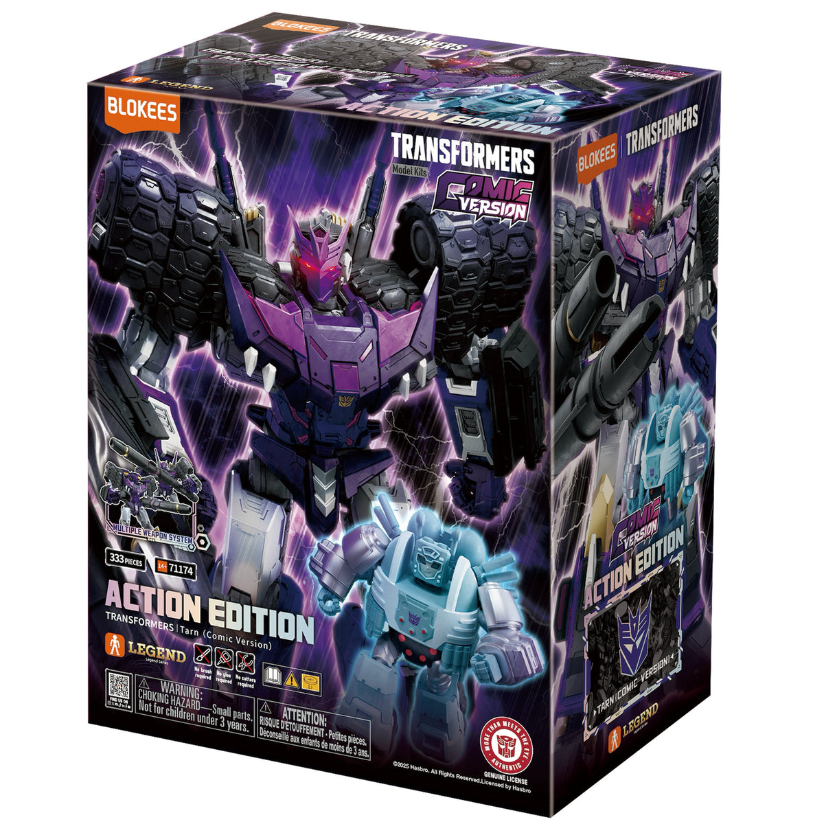 Blokees Transformers Comic Version Action Edition Tarn Model Kit
