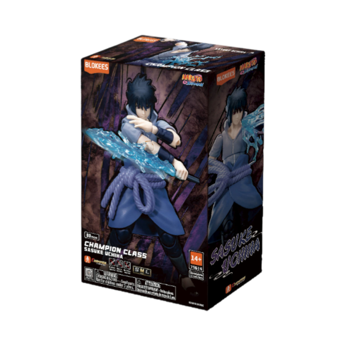 Blokees Naruto Shippuden Champion Class CC04 Model Kit - Sasuke Uchiha