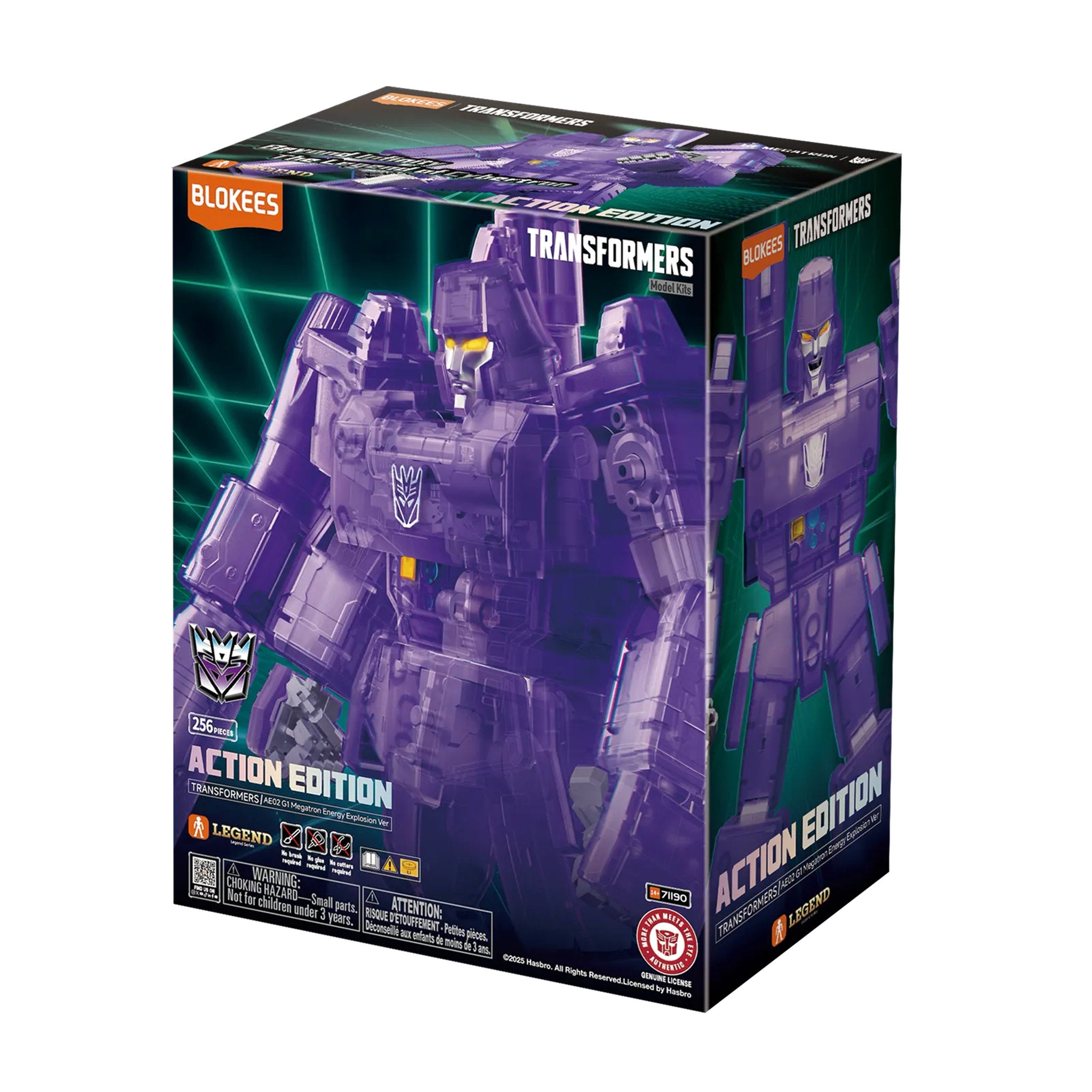 Blokees Transformers Energy Explosion Model Kit - Megatron