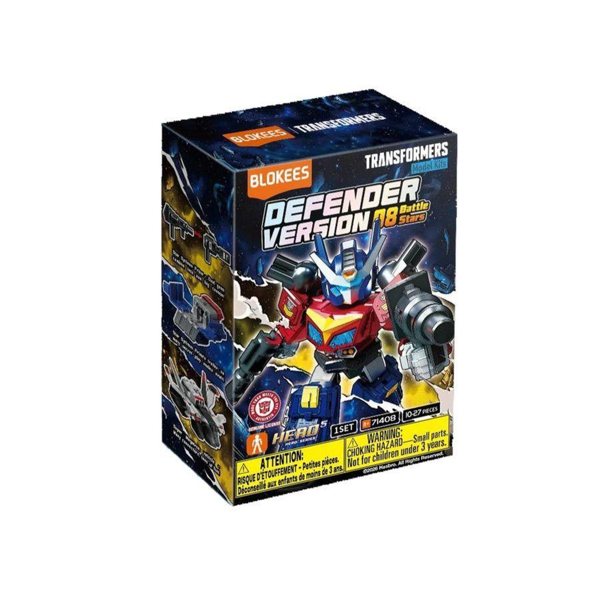 Blokees Transformers - Defender Version 08 Battle Stars Blind Box