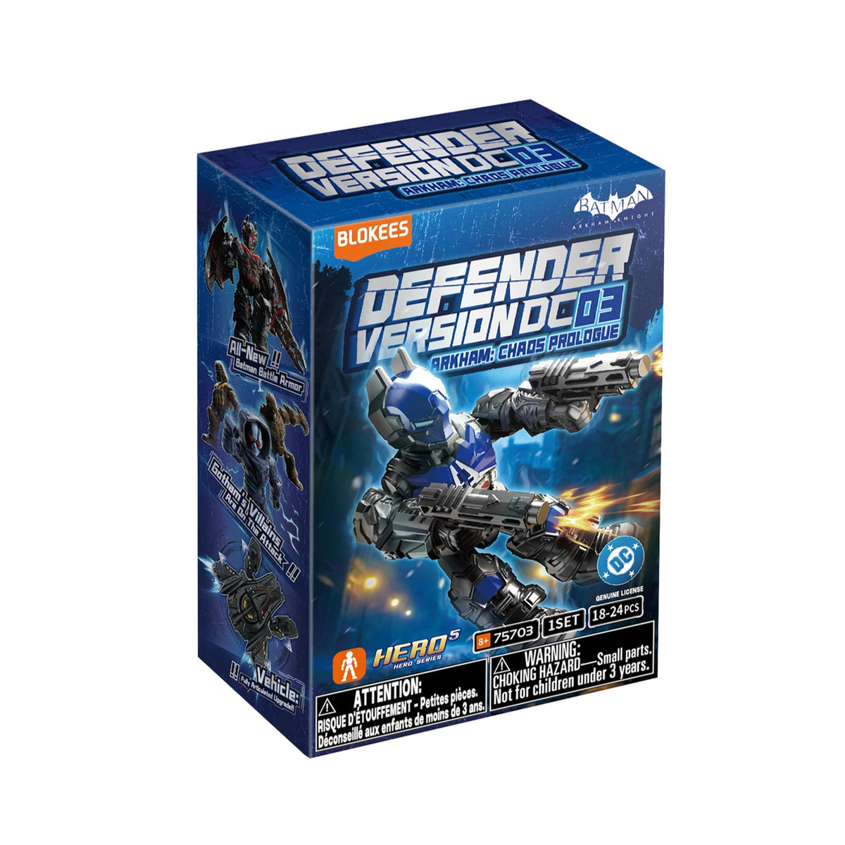 Blokees DC Comics Defender Version 03 Arkham: Chaos Prologue Blind Box