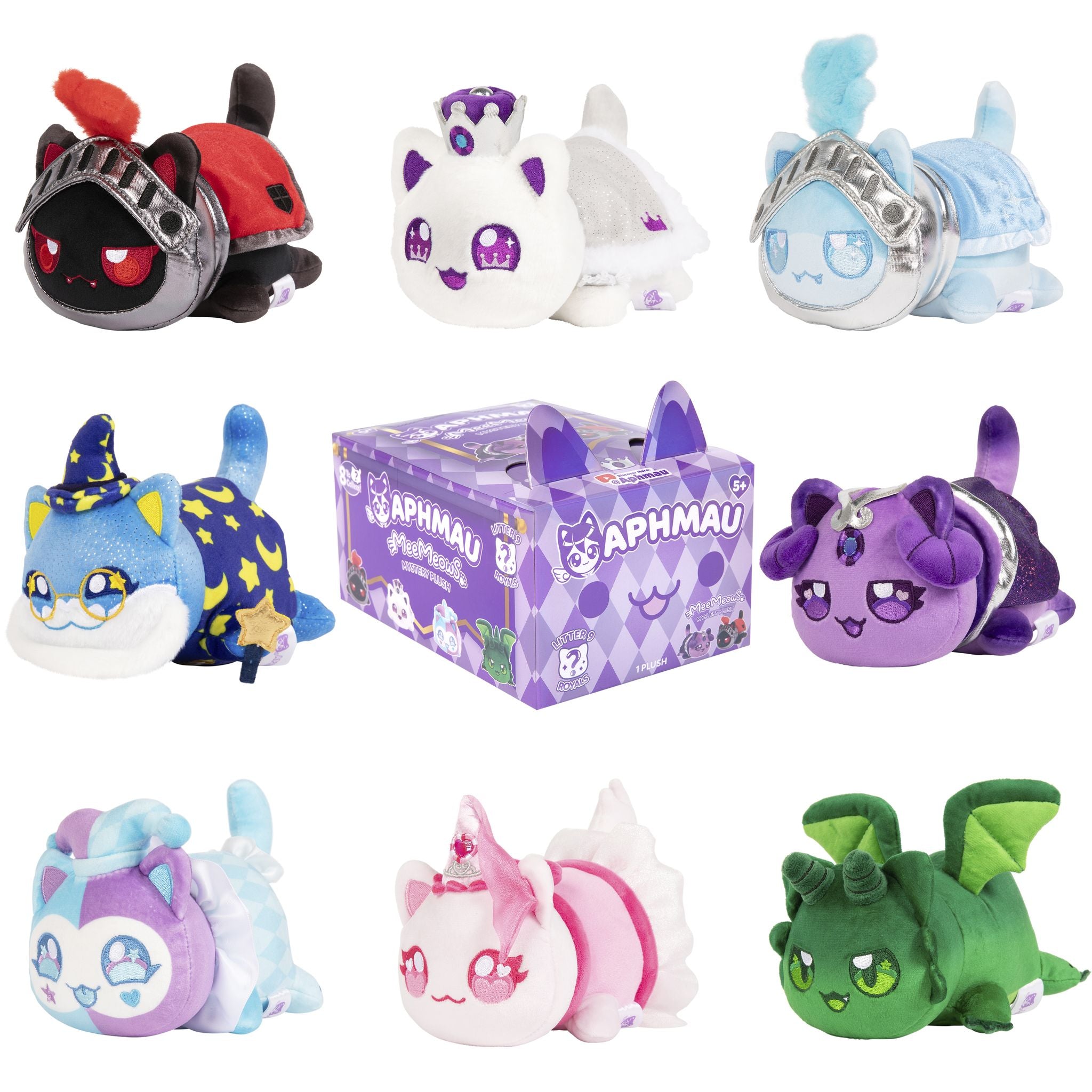 Aphmau Mystery MeeMeows 6 Inch Plush Series 9 - Royals