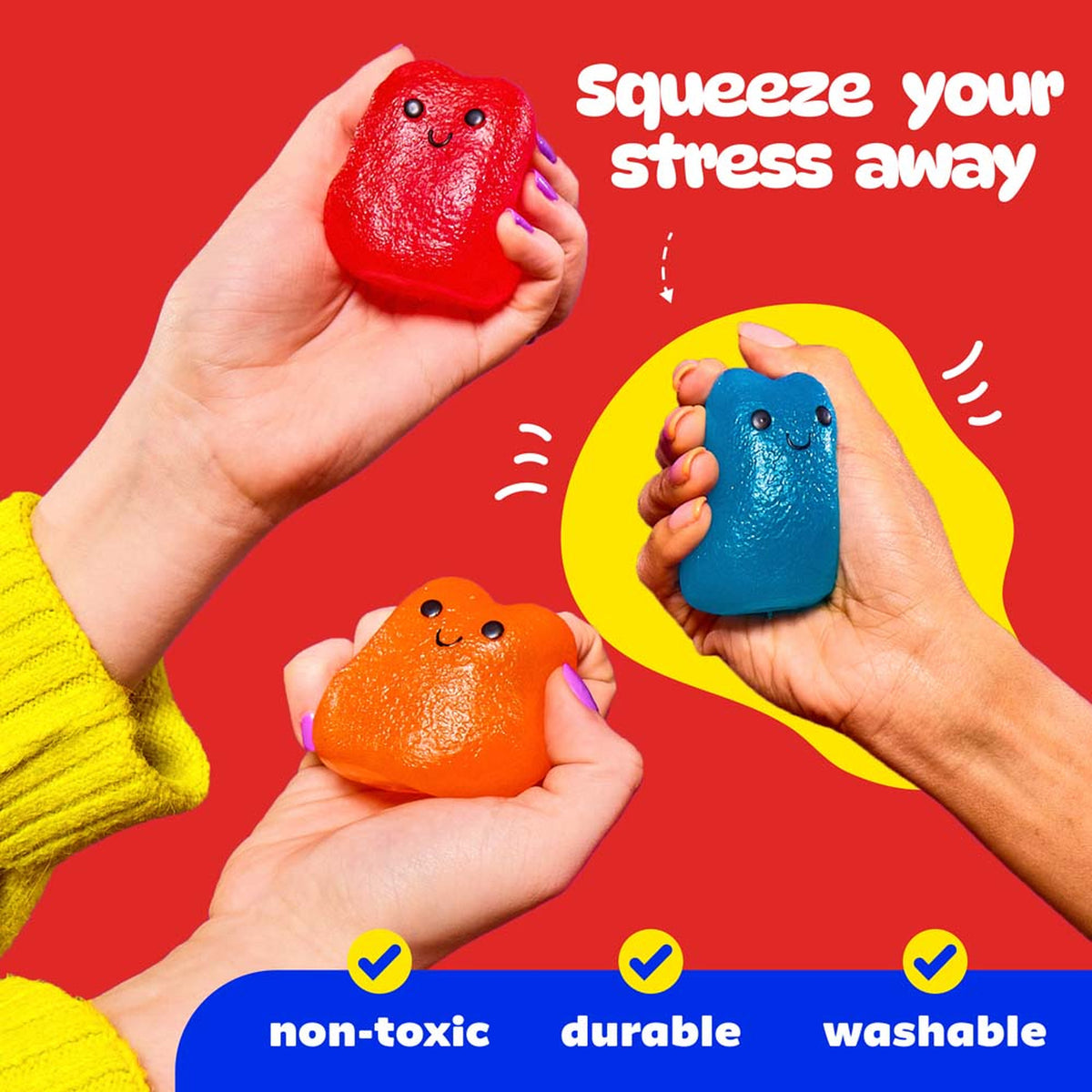 Relatable Emotional Support Pals - Squishy Nuggets Assorted Styles