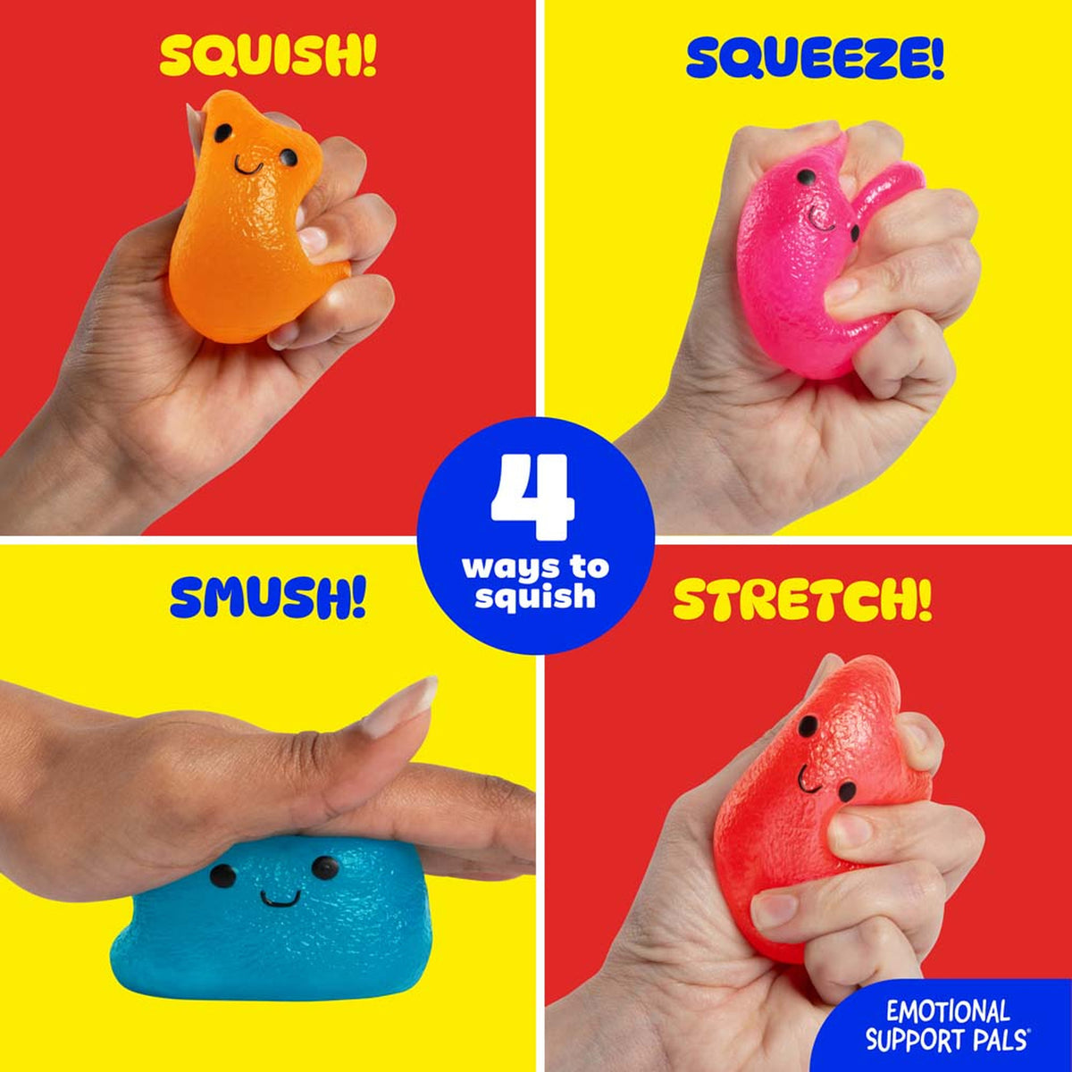 Relatable Emotional Support Pals - Squishy Nuggets Assorted Styles