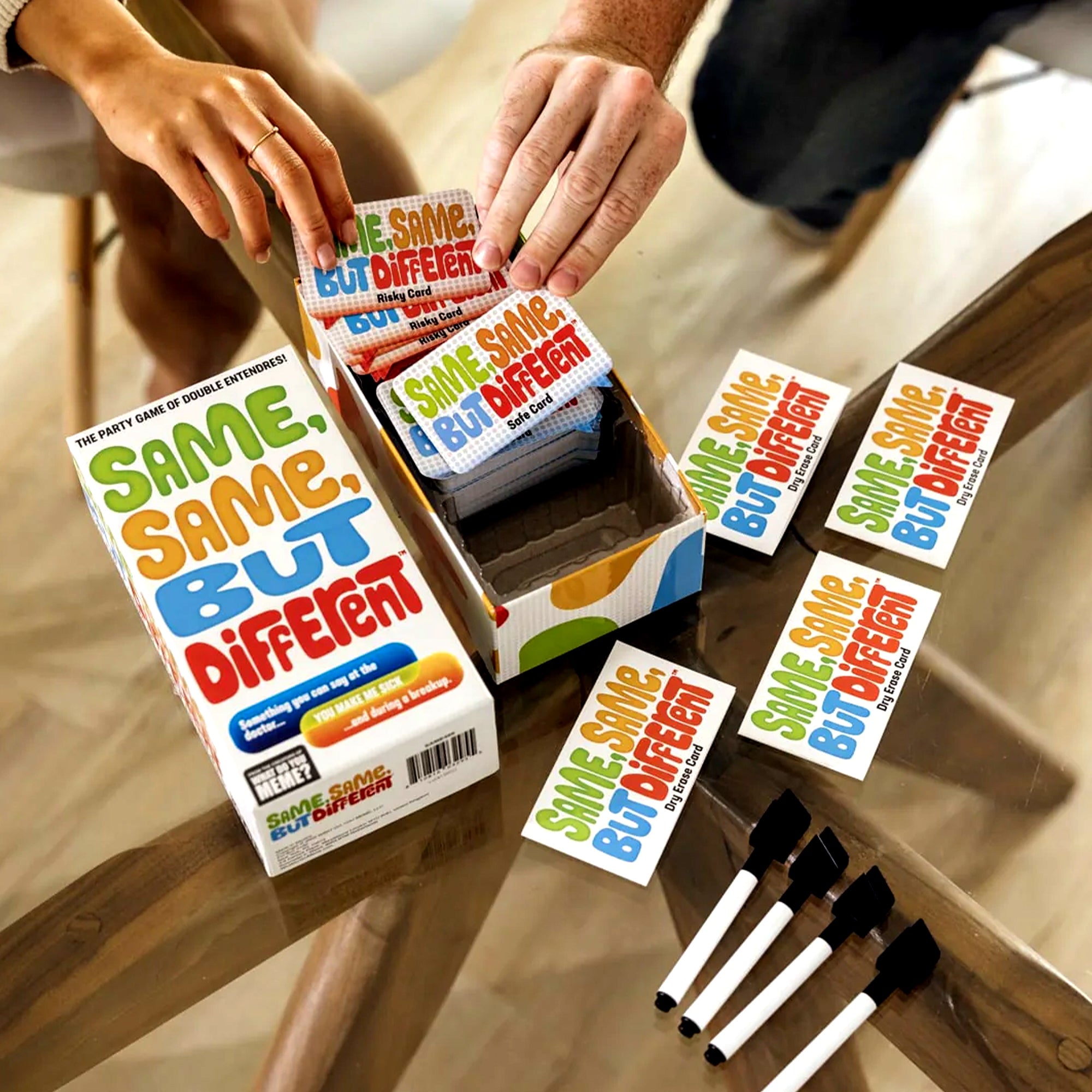 Same, Same, But Different Card Game