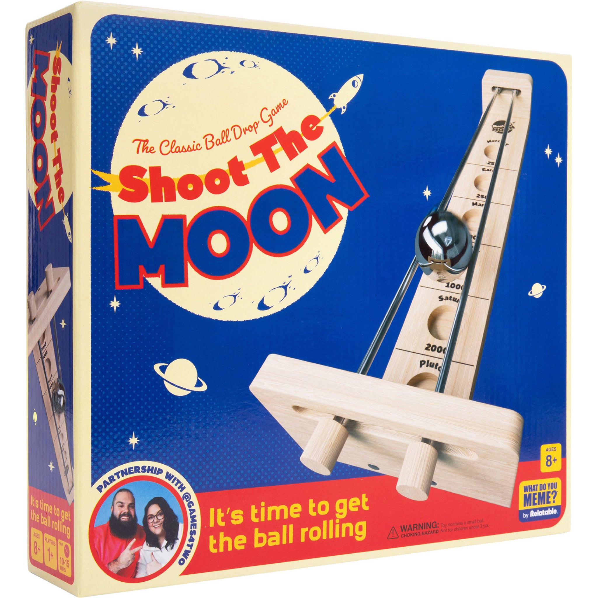 Shoot The Moon Wooden Game