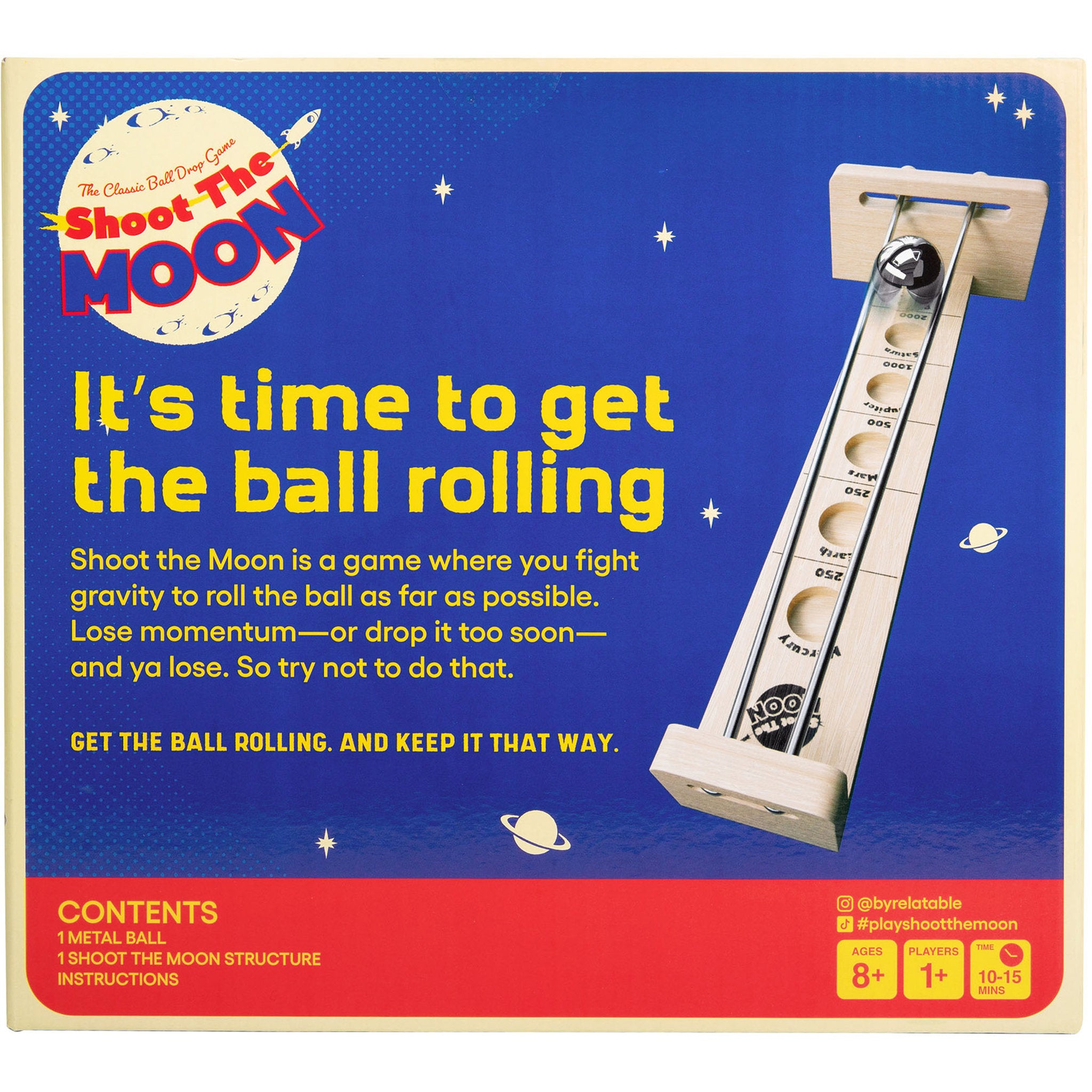 Shoot The Moon Wooden Game