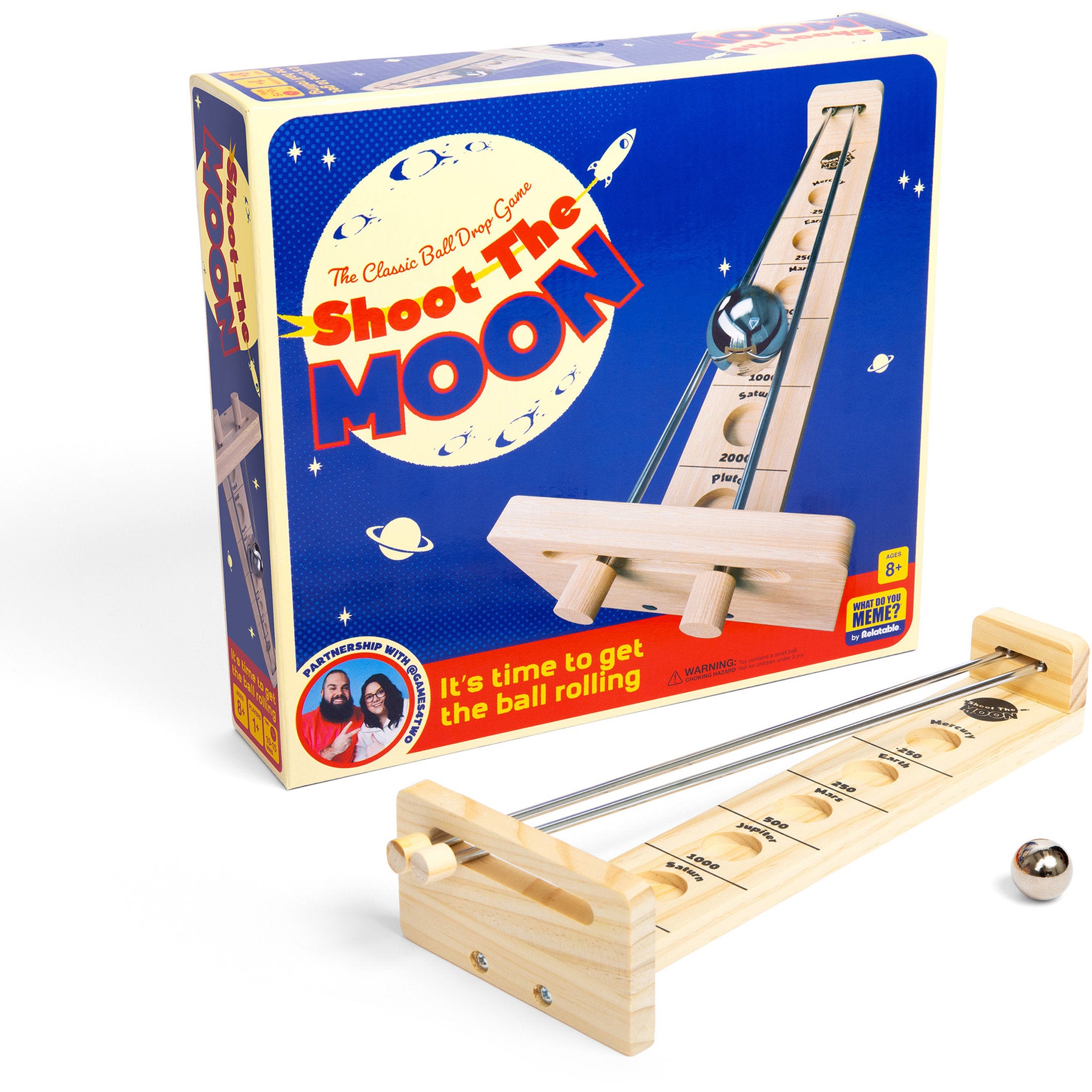 Shoot The Moon Wooden Game