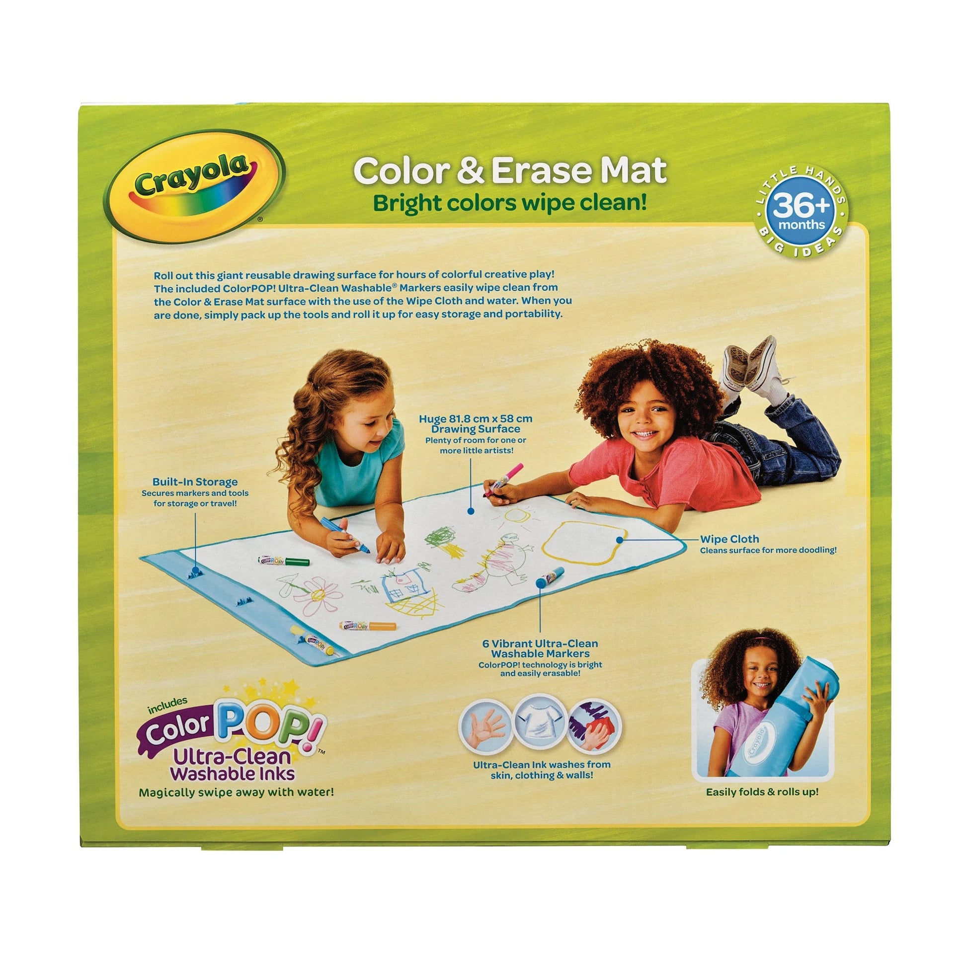Crayola Colour And Erase Mat – Toyworld Australia