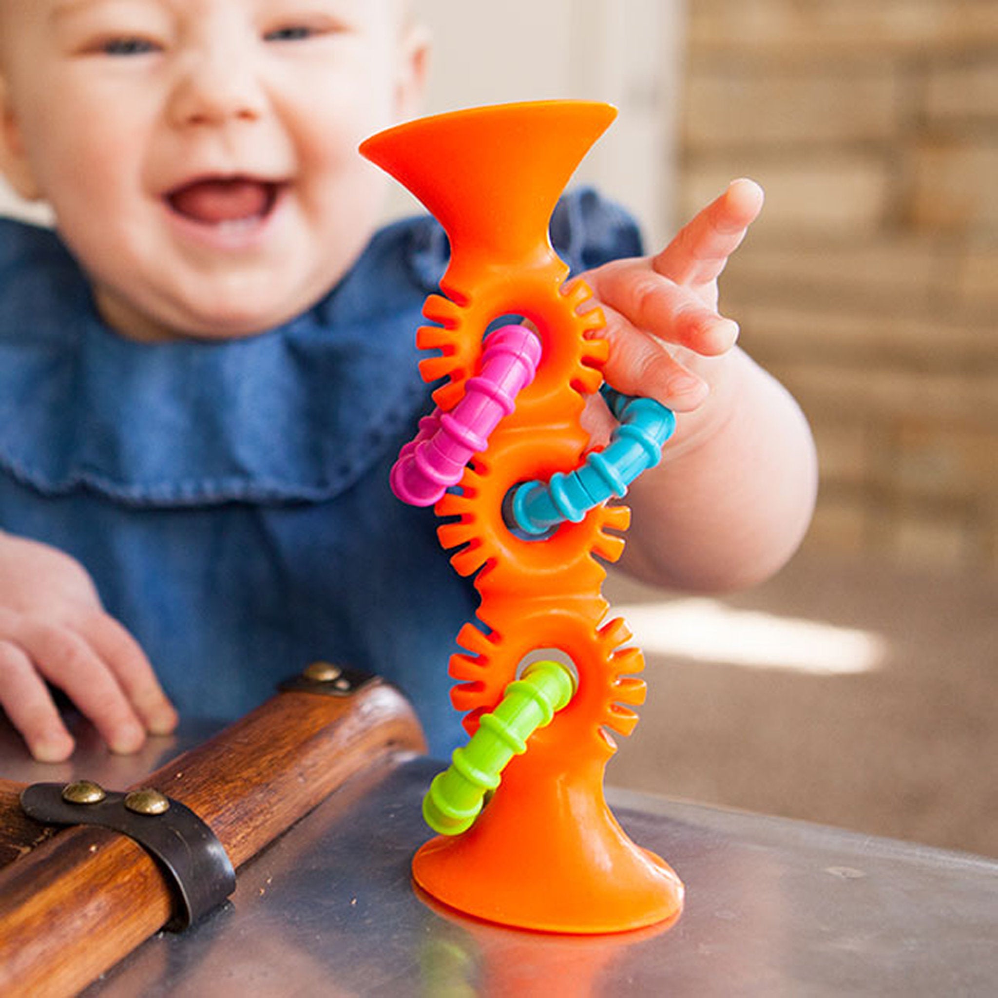 Fat Brain Toys PipSquigz Loops Orange