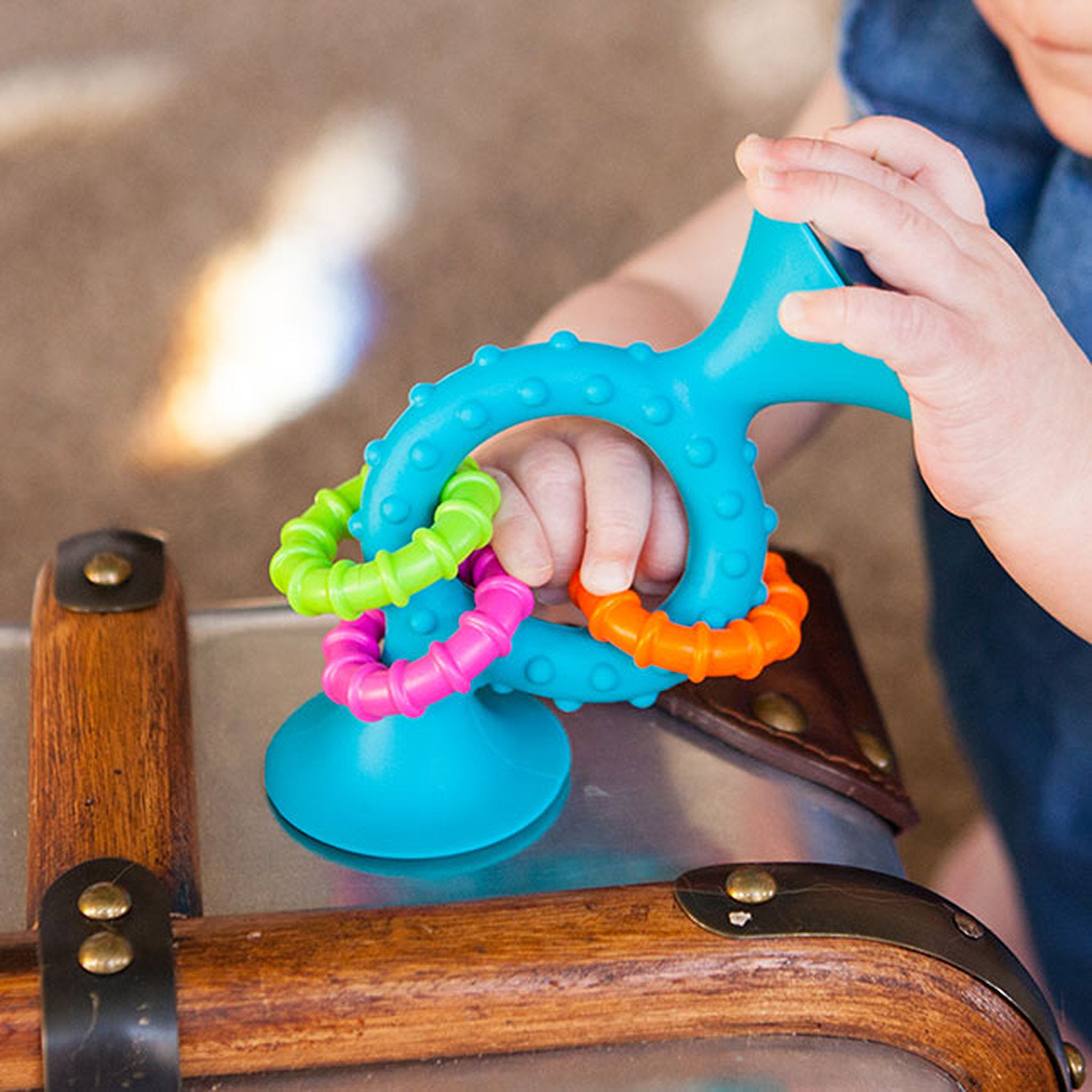 Fat Brain Toys PipSquigz Loops Teal