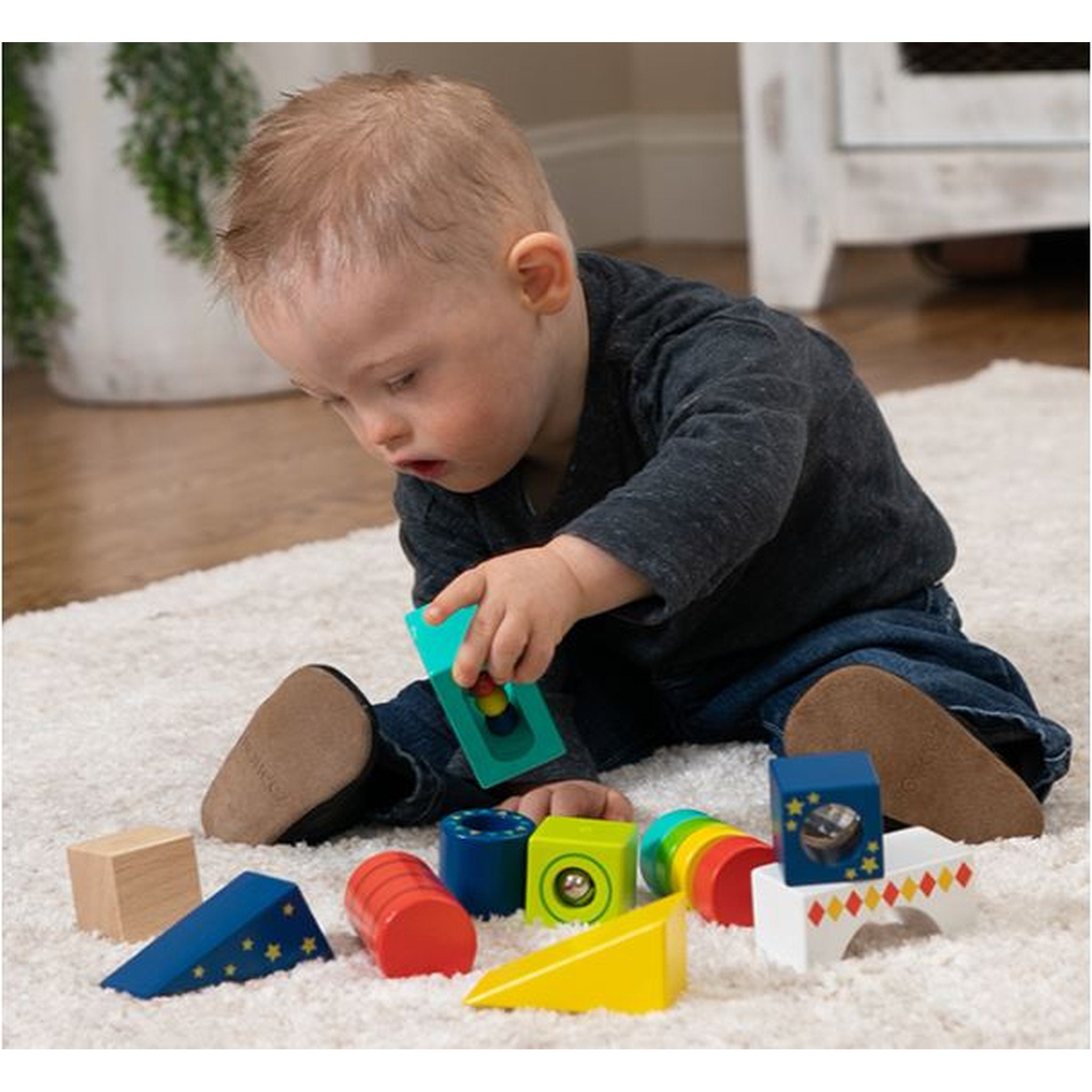 Fat Brain Toys Explore & Discover Sensory Blocks