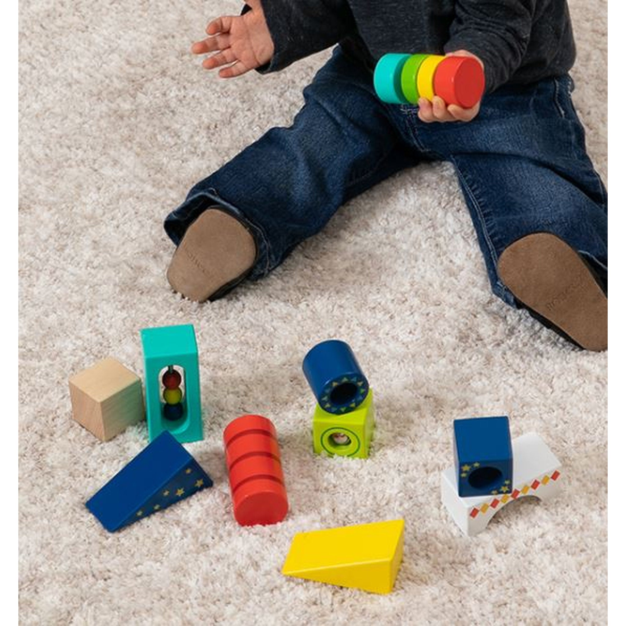 Fat Brain Toys Explore & Discover Sensory Blocks