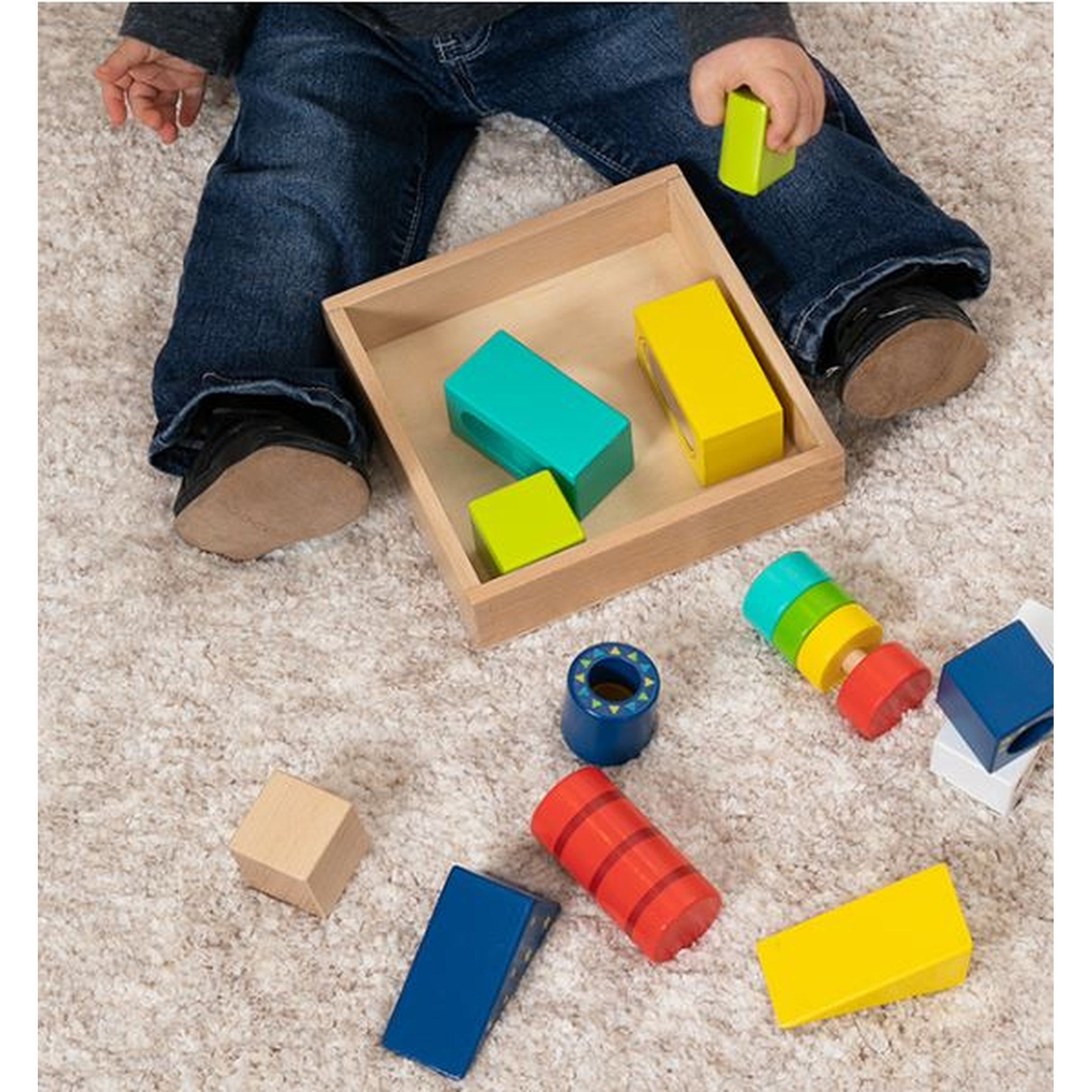 Fat Brain Toys Explore & Discover Sensory Blocks