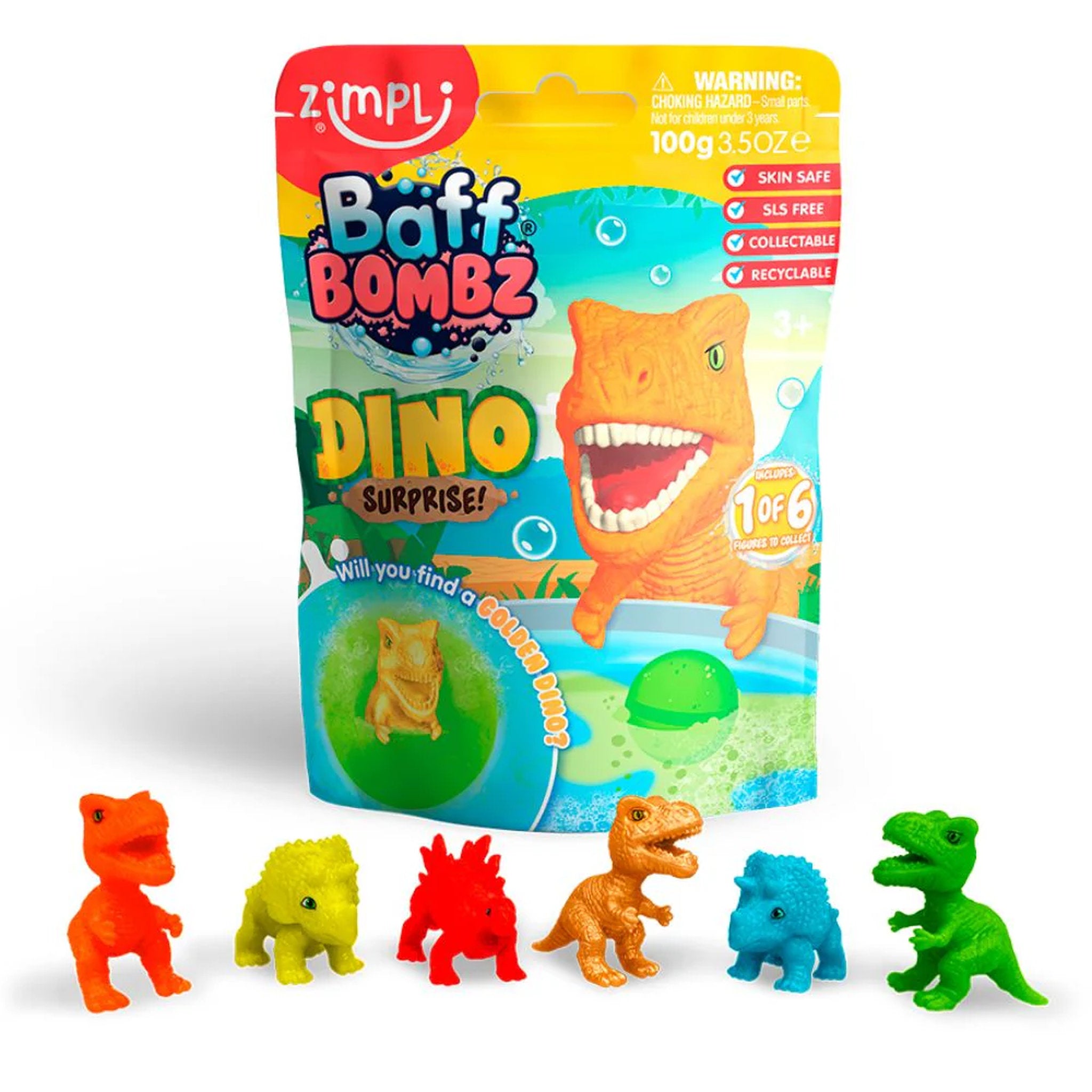 Zimpl Kids - Baff Bombz Dino Surprise Blind Bag