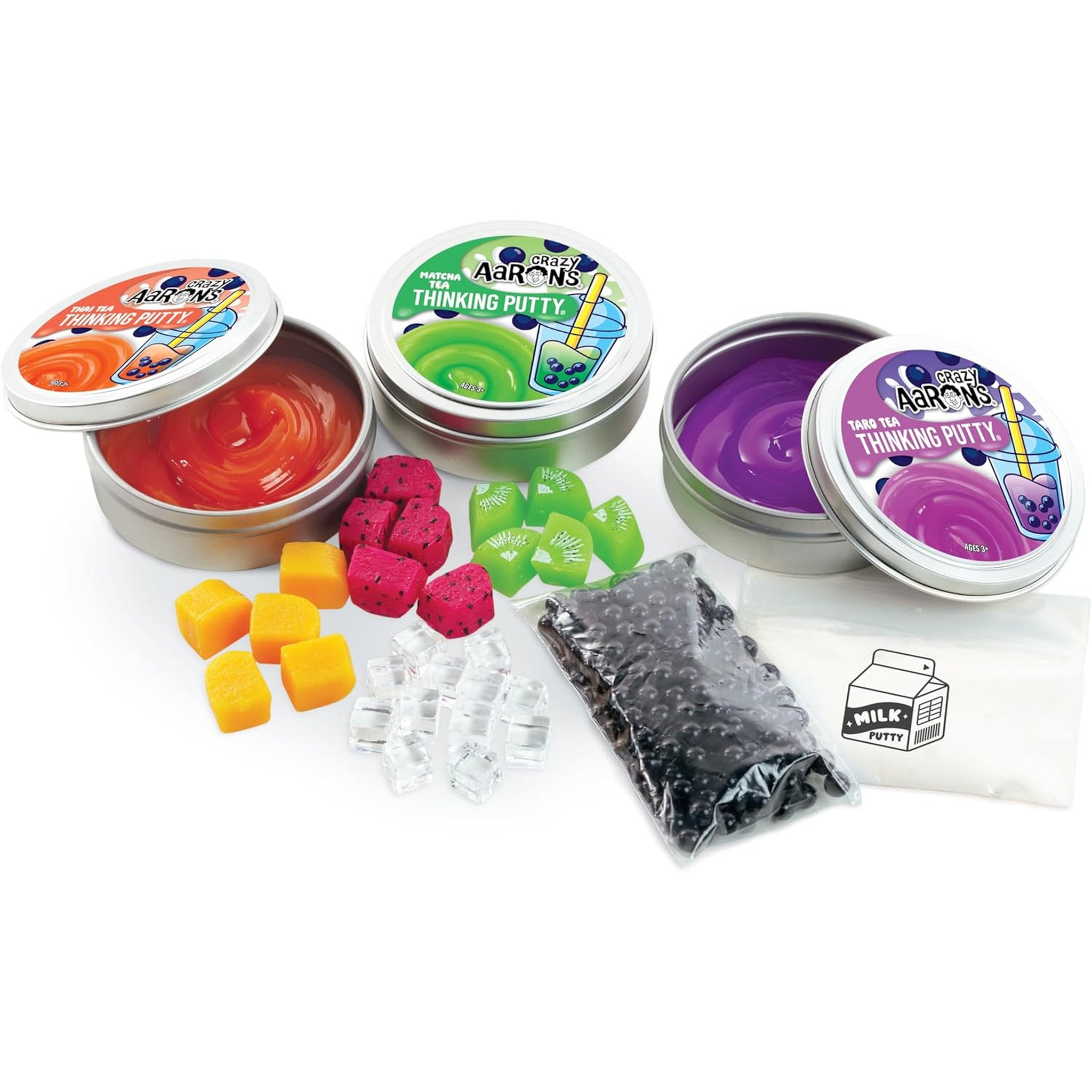 Crazy Aaron's Mixed by Me BOBA  Tea - Thinking Putty Kit