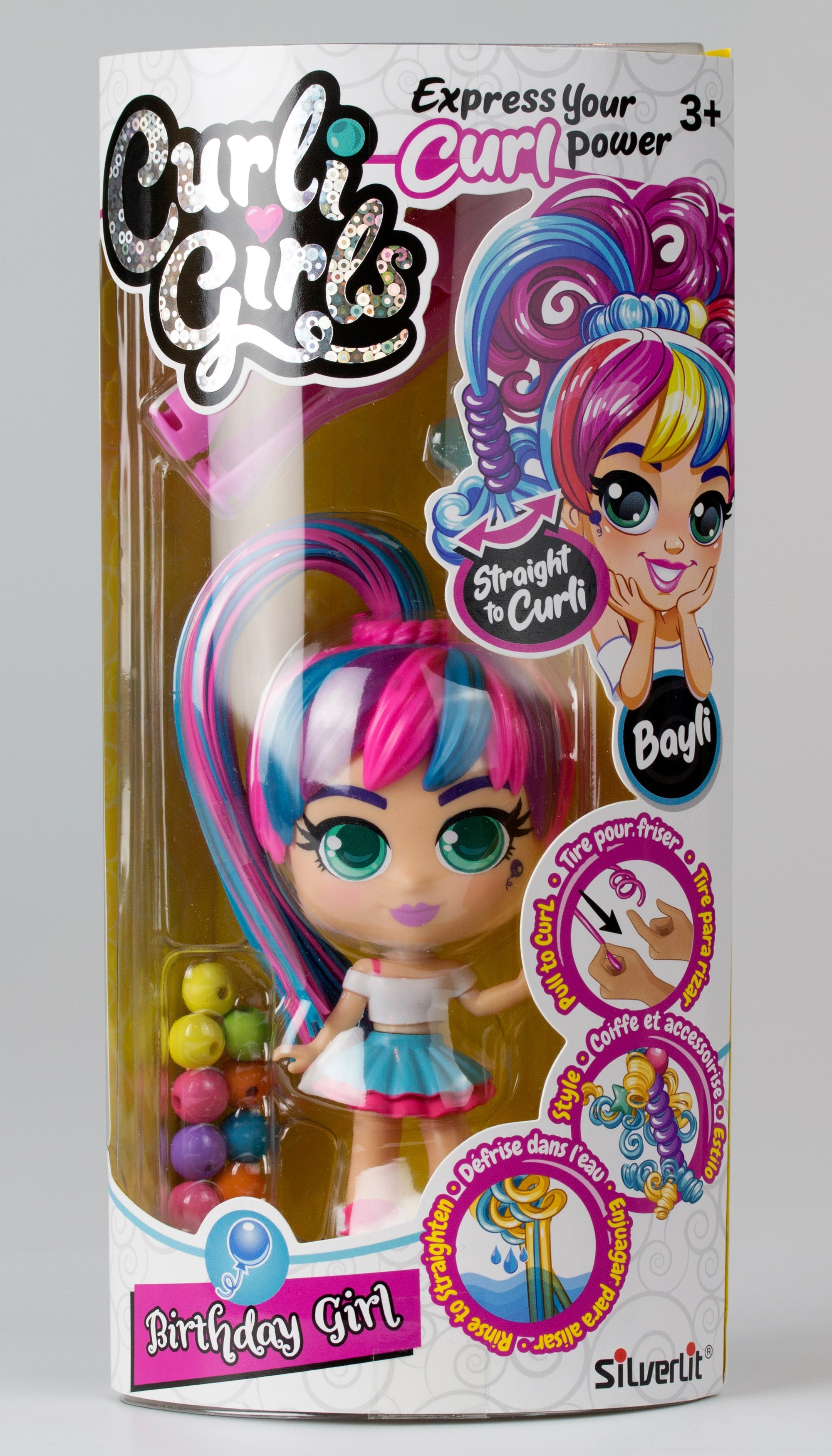 Silverlit Curli Girls Doll Assorted Styles