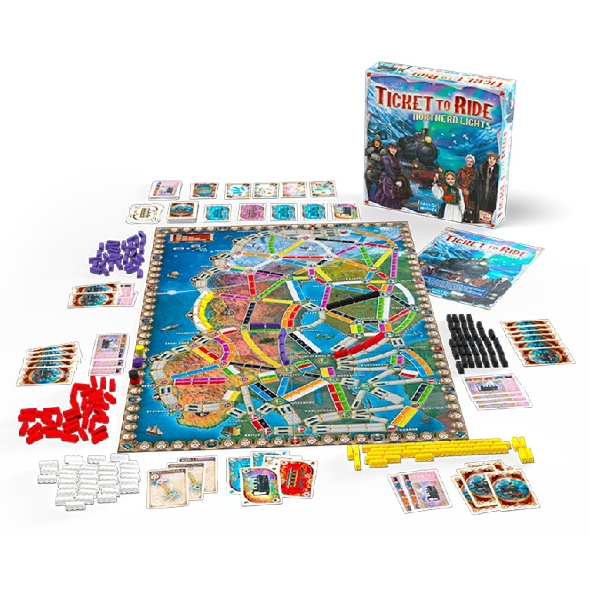 Ticket To Ride Northern Lights Board Game