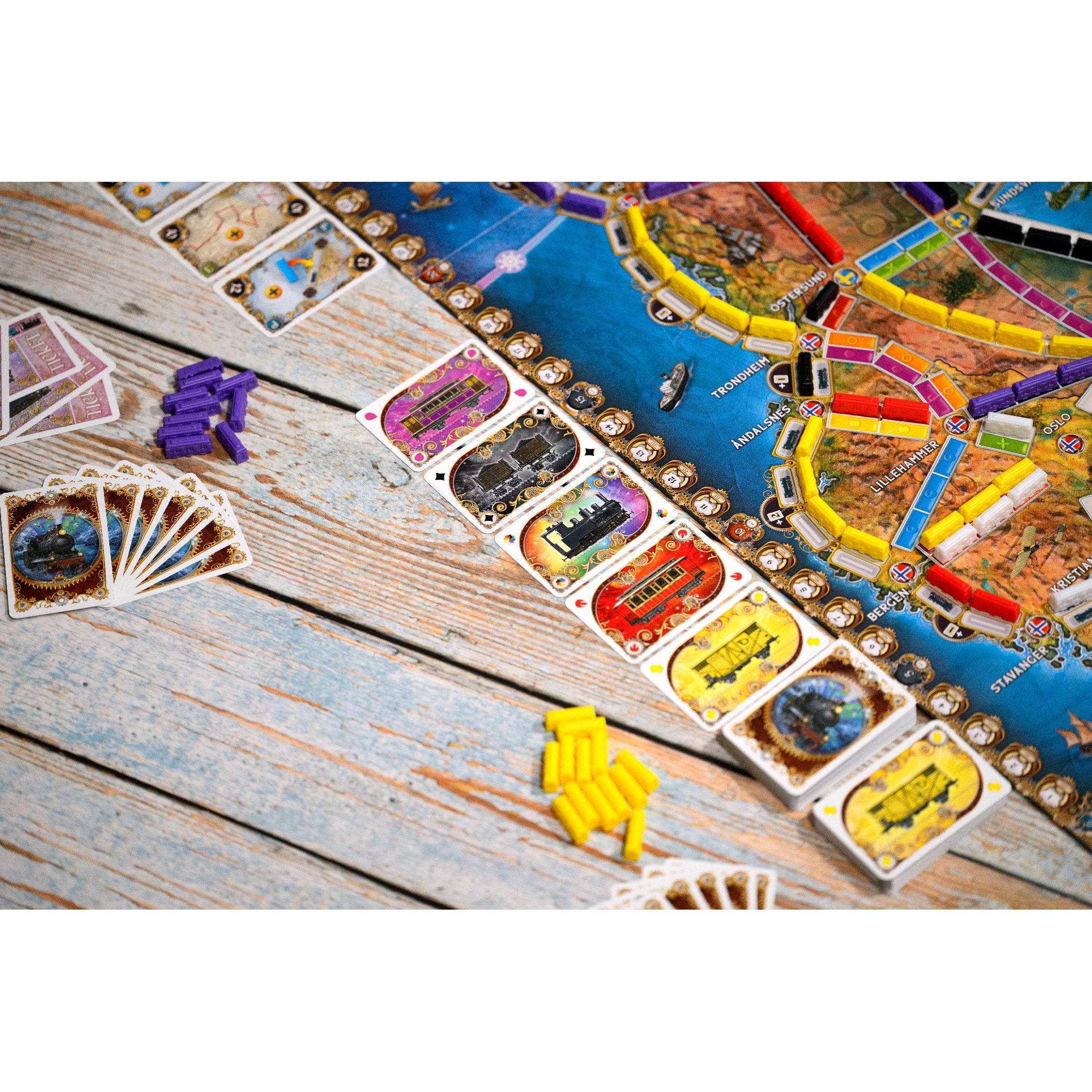 Ticket To Ride Northern Lights Board Game