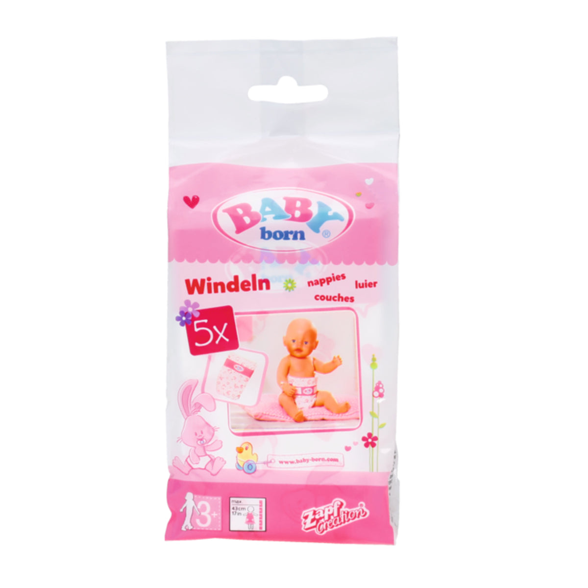 BABY Born Nappies 5 Pack