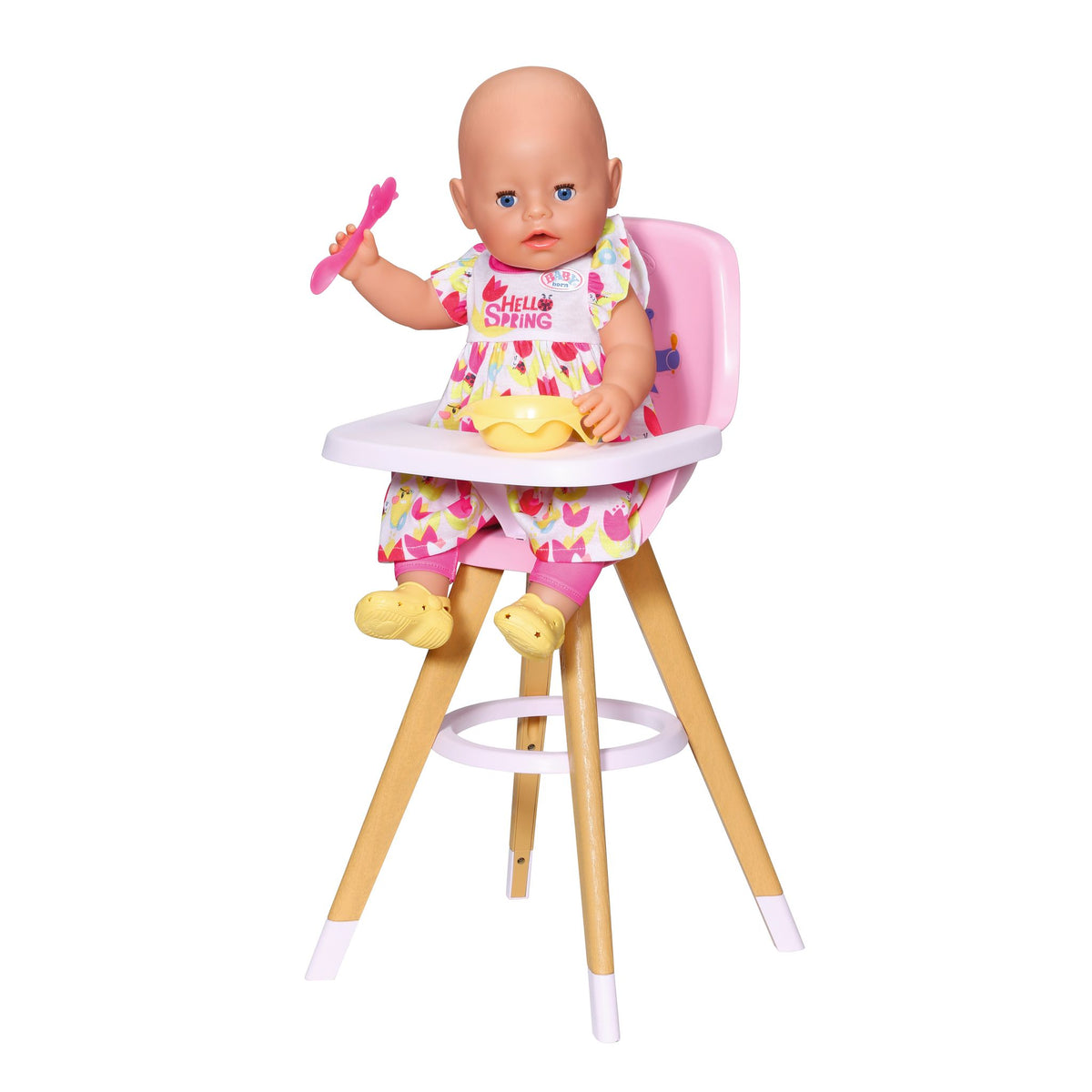 BABY Born High Chair - Pastel Pink