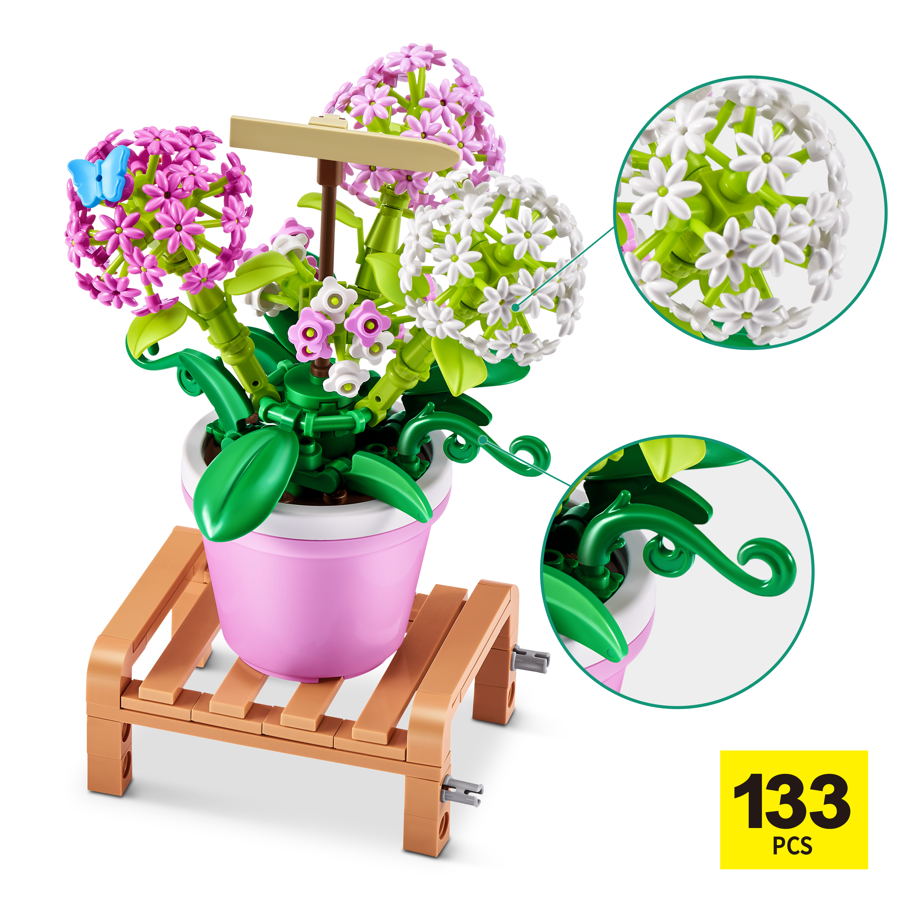 ZURU MAX Premium Garden Pot Plants Collection Assorted Styles