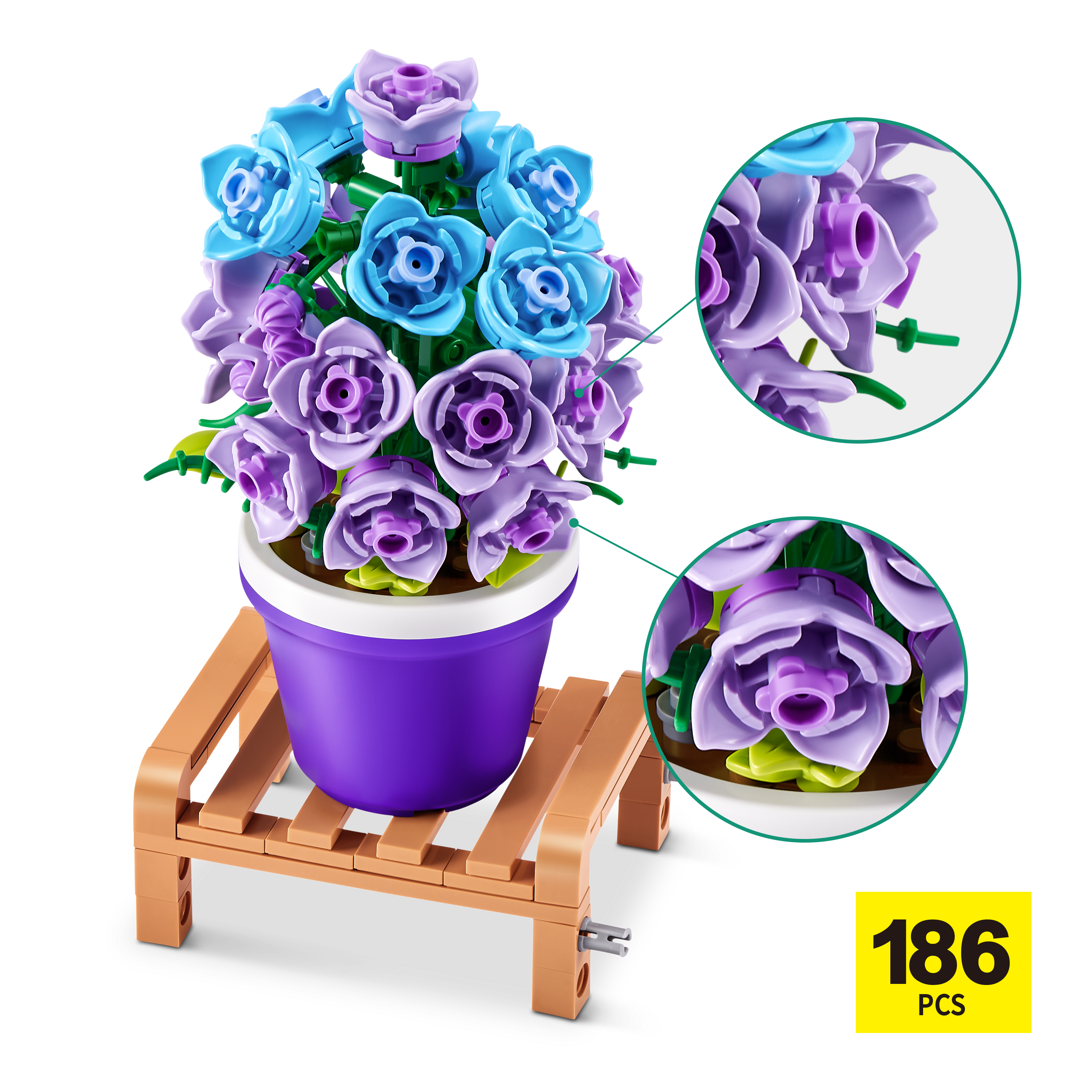 ZURU MAX Premium Garden Pot Plants Collection Assorted Styles