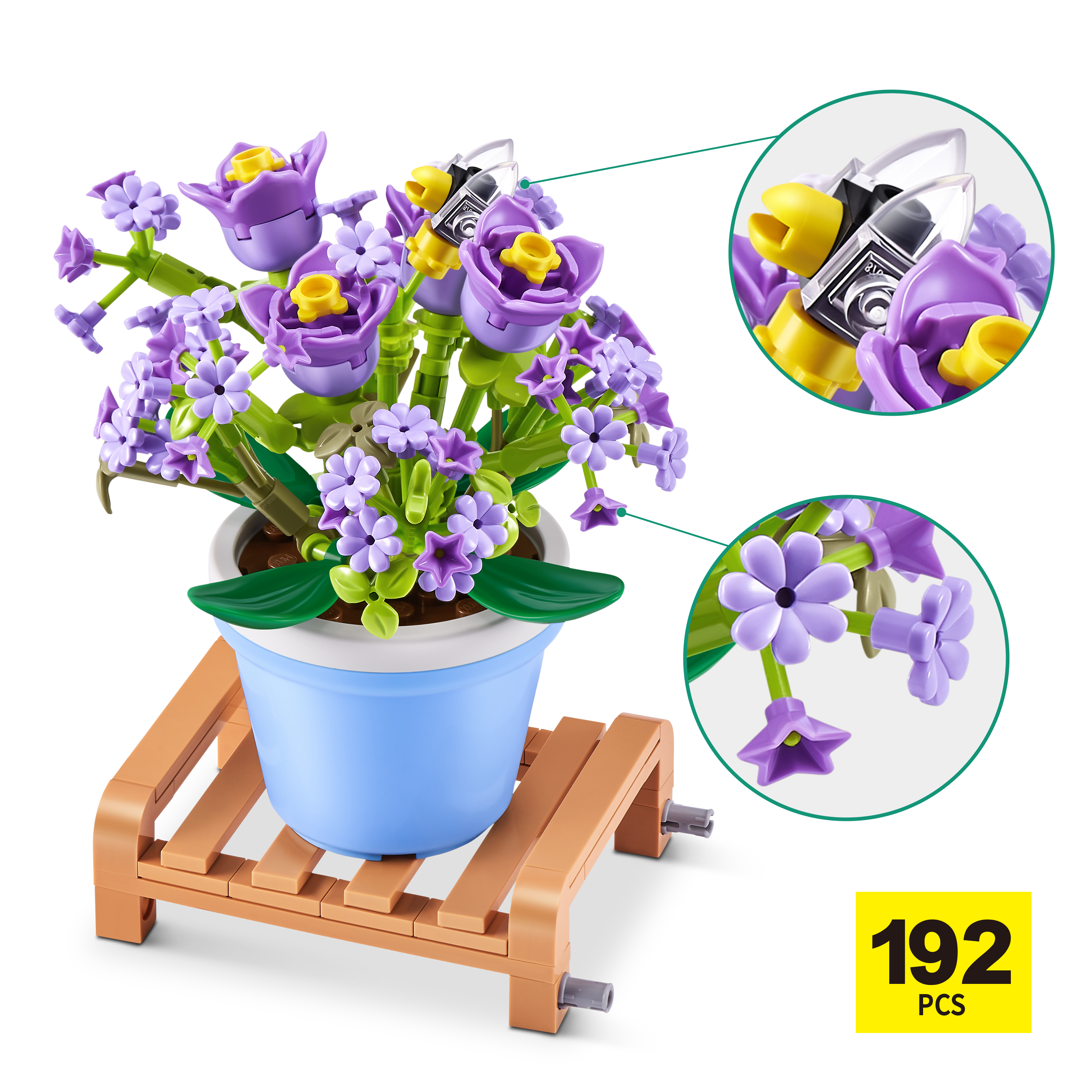 ZURU MAX Premium Garden Pot Plants Collection Assorted Styles