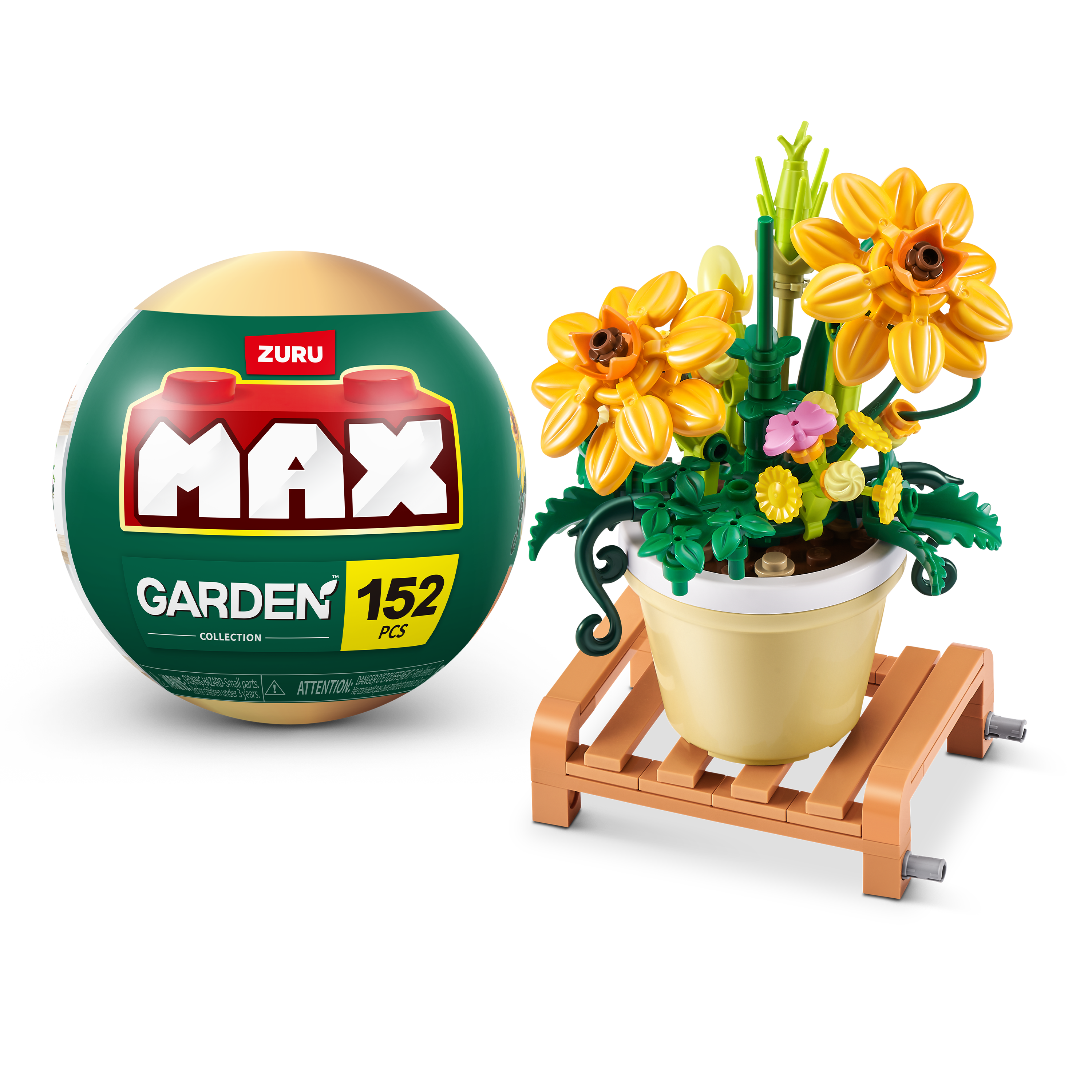 ZURU Max Premium Garden Pot Plants Collection Assorted Styles