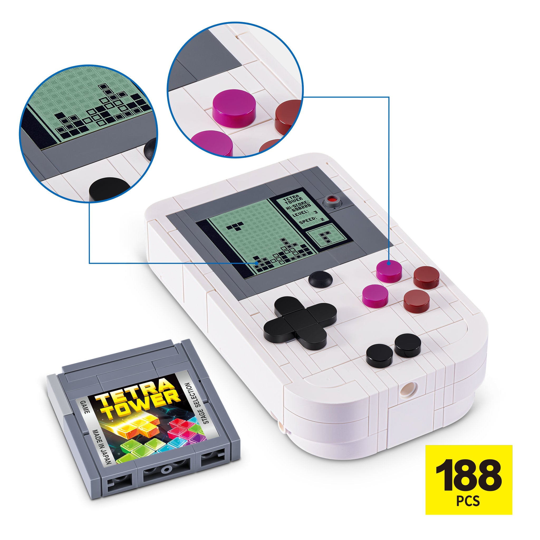 ZURU MAX Premium Retro Series 2 - Handheld Game Console