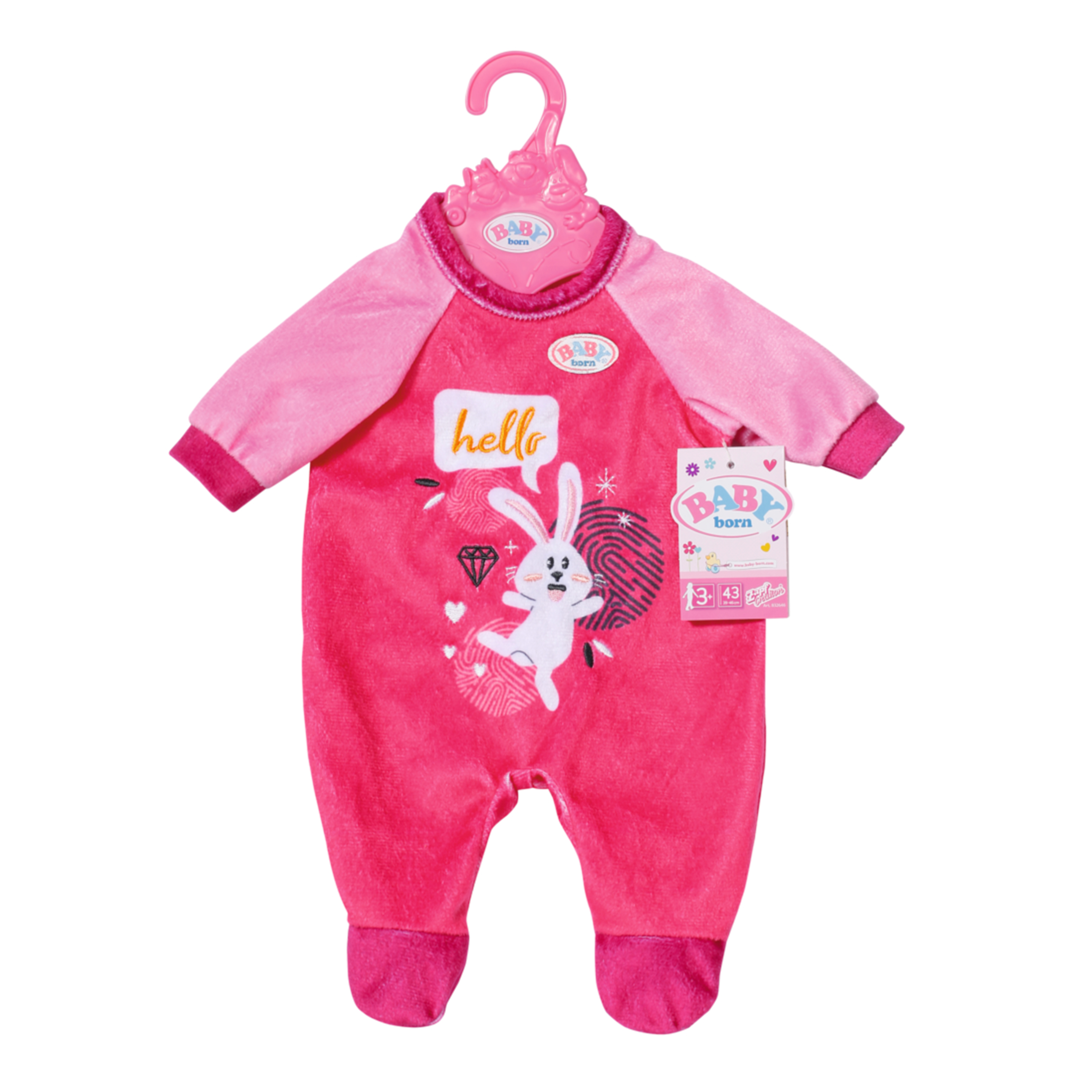 BABY Born Romper 43cm - Pink