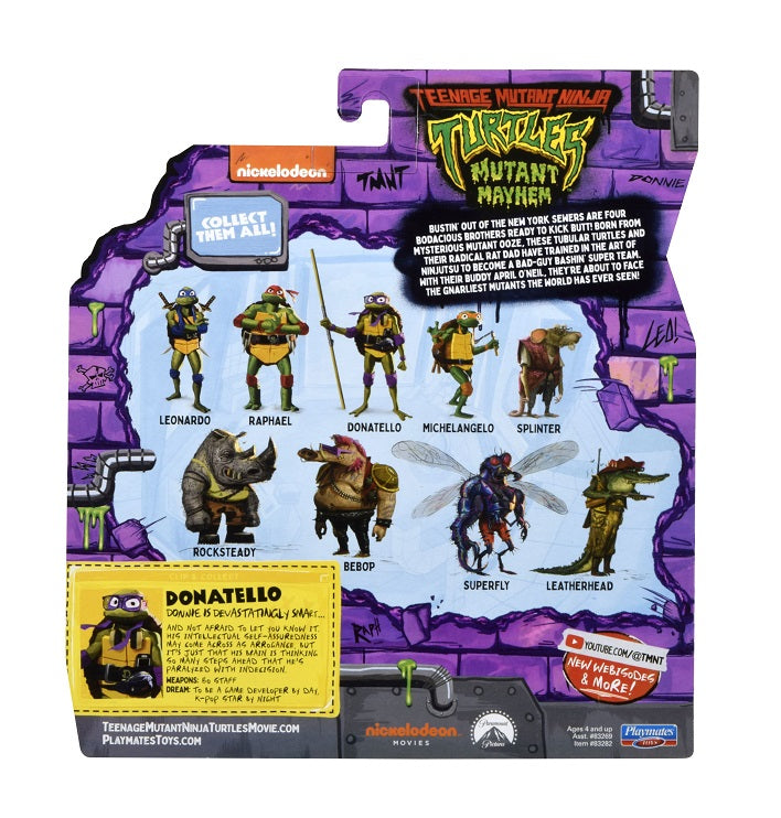 Teenage Mutant Ninja Turtles: Mutant Mayhem Basic Figure - Donatello