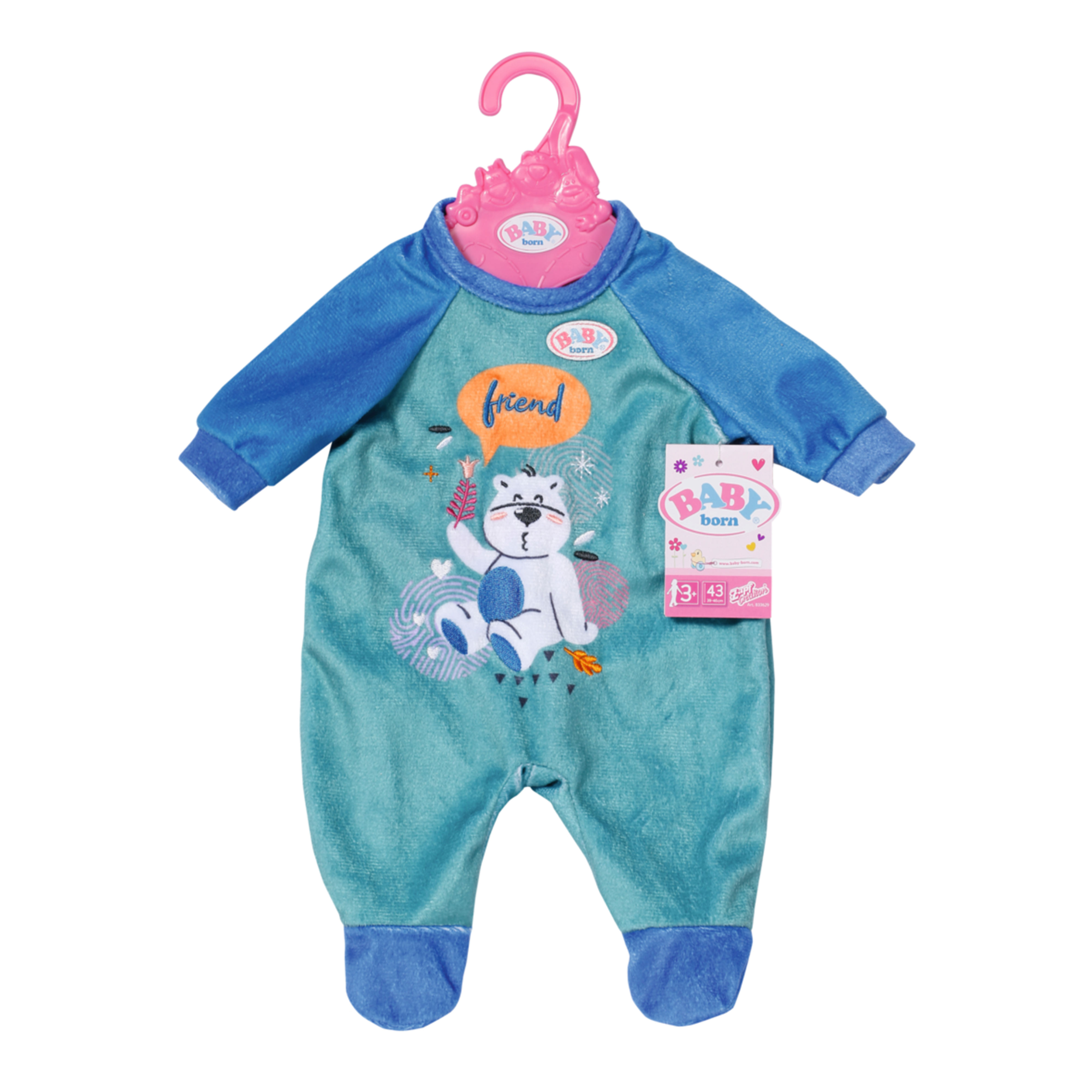 BABY Born Romper 43cm - Blue