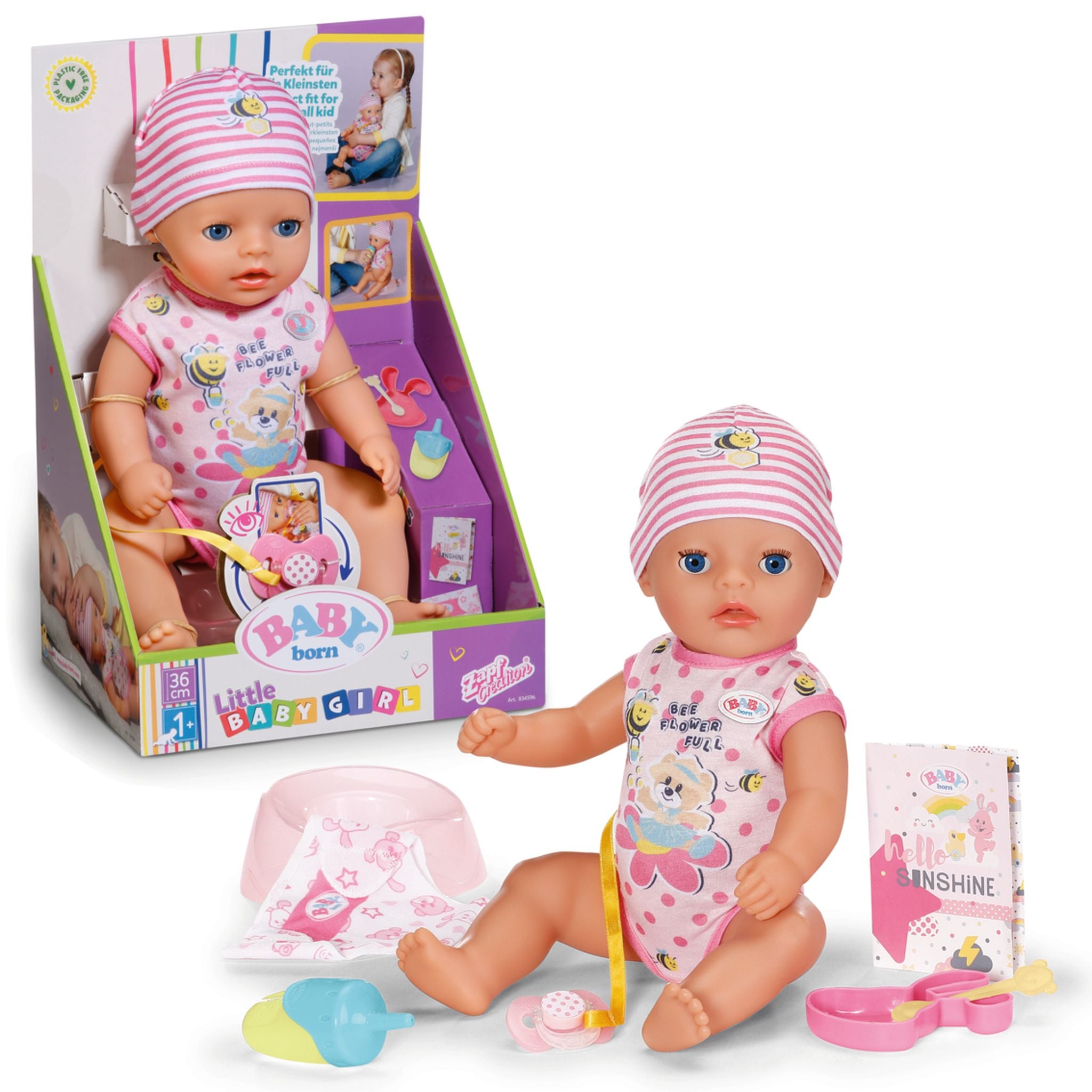 BABY Born Little Baby Girl 36cm Baby Doll
