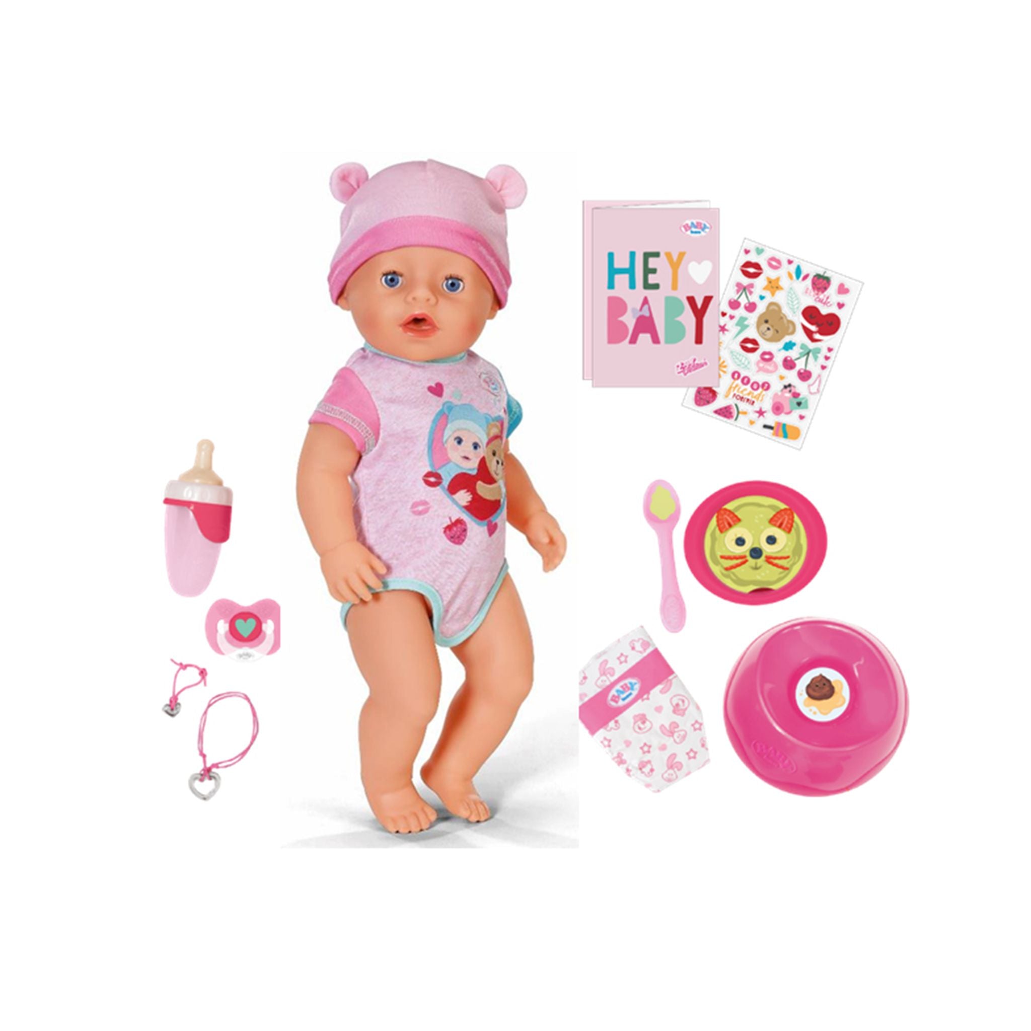 BABY Born Emma 43cm Doll Toyworld Australia Baby born emma 43cm doll toyworld australia
