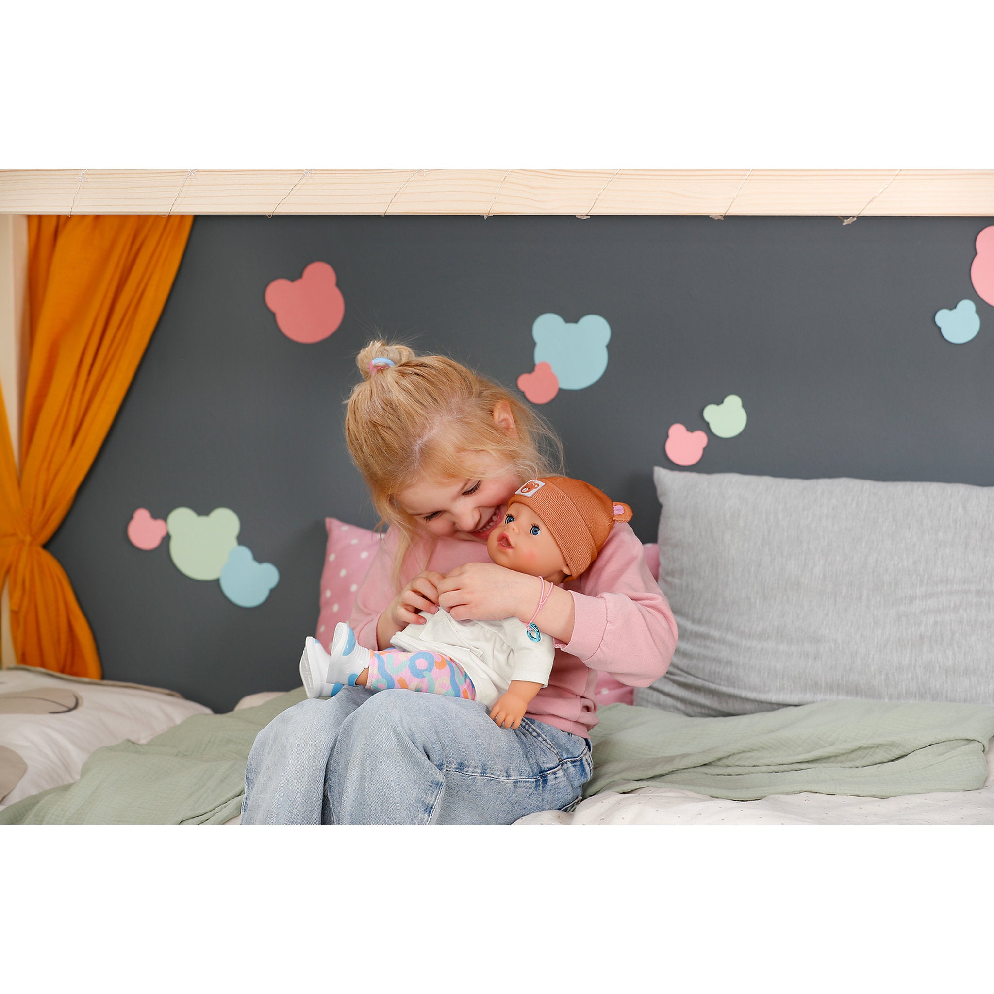 BABY Born Emma in Teddy Style 43cm Baby Doll