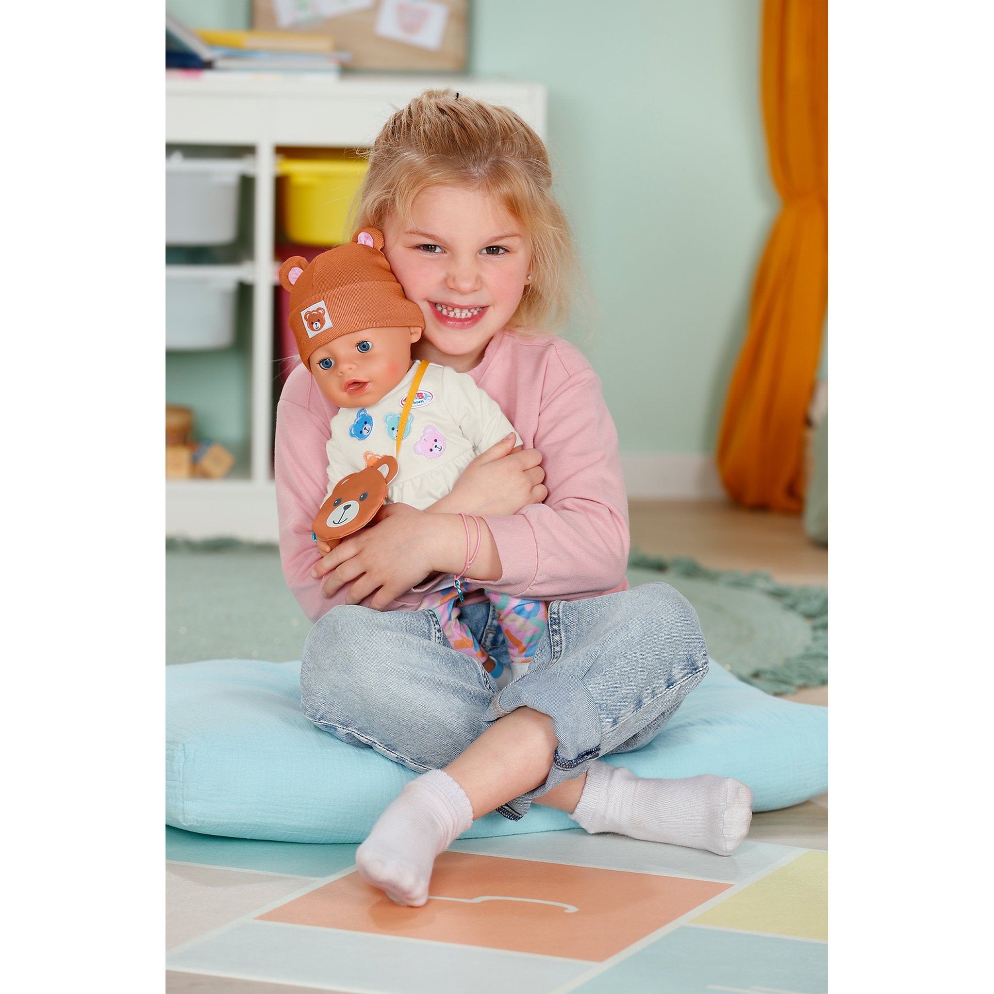 BABY Born Emma in Teddy Style 43cm Baby Doll