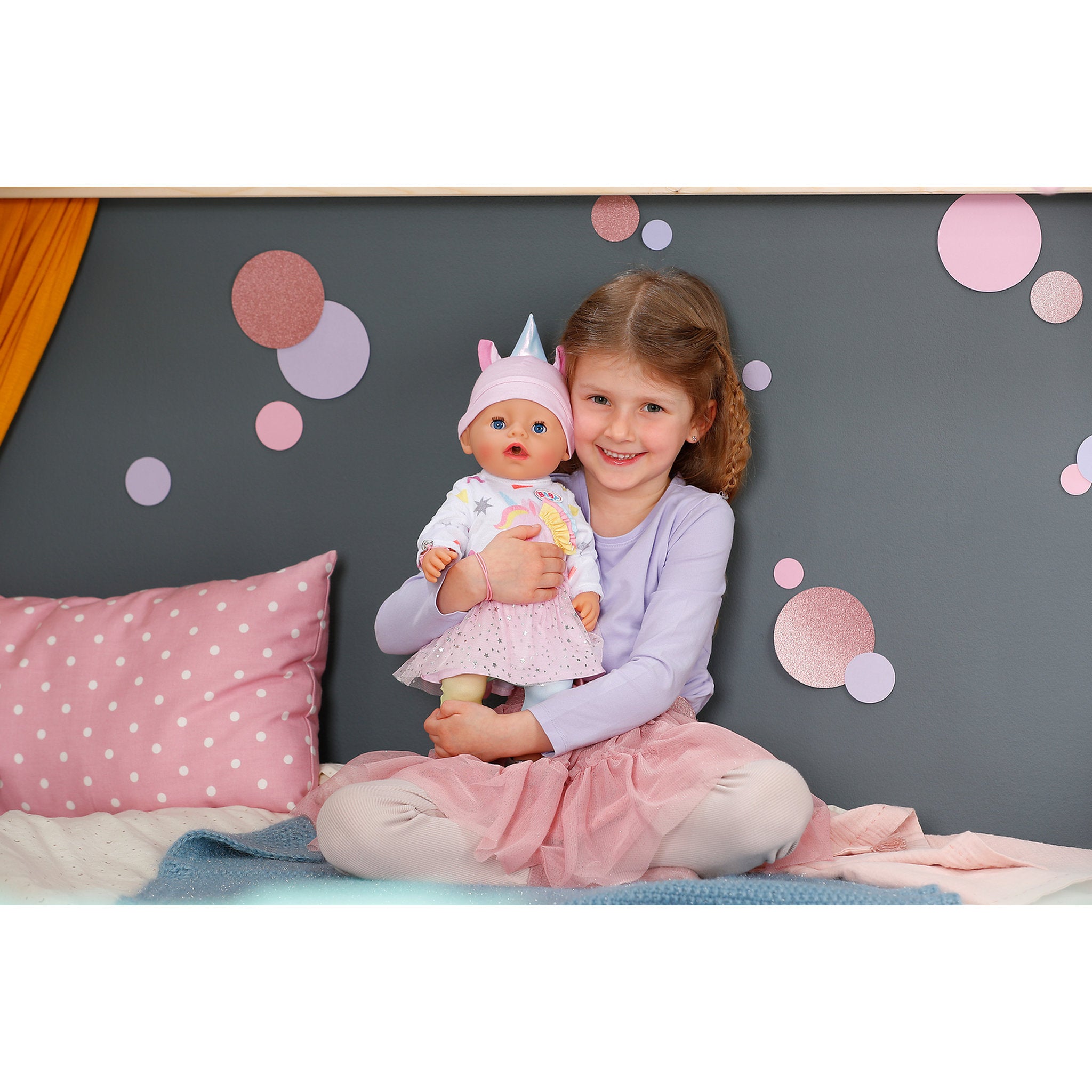 BABY Born Emma in Unicorn Style 43cm Baby Doll
