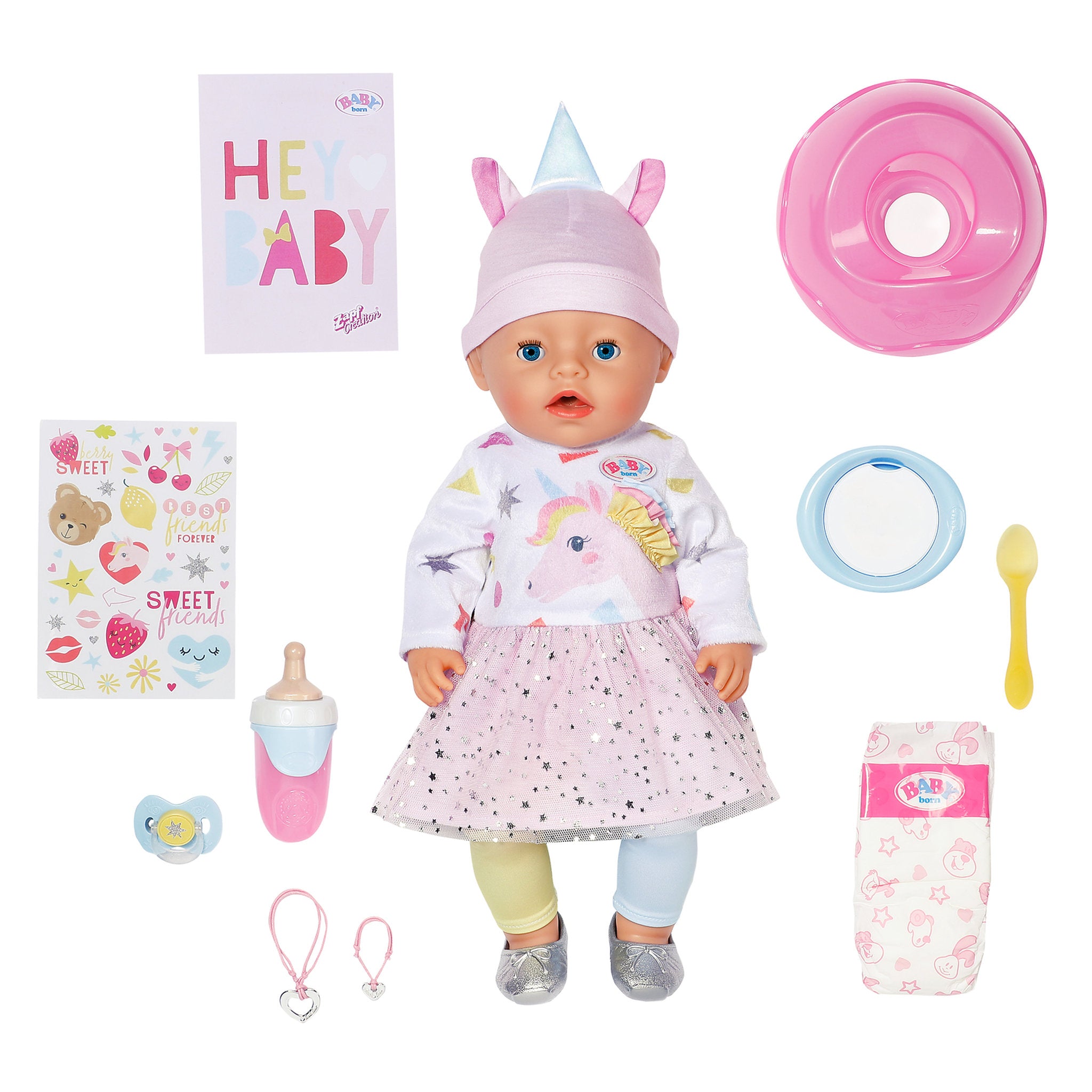 BABY Born Emma in Unicorn Style 43cm Baby Doll