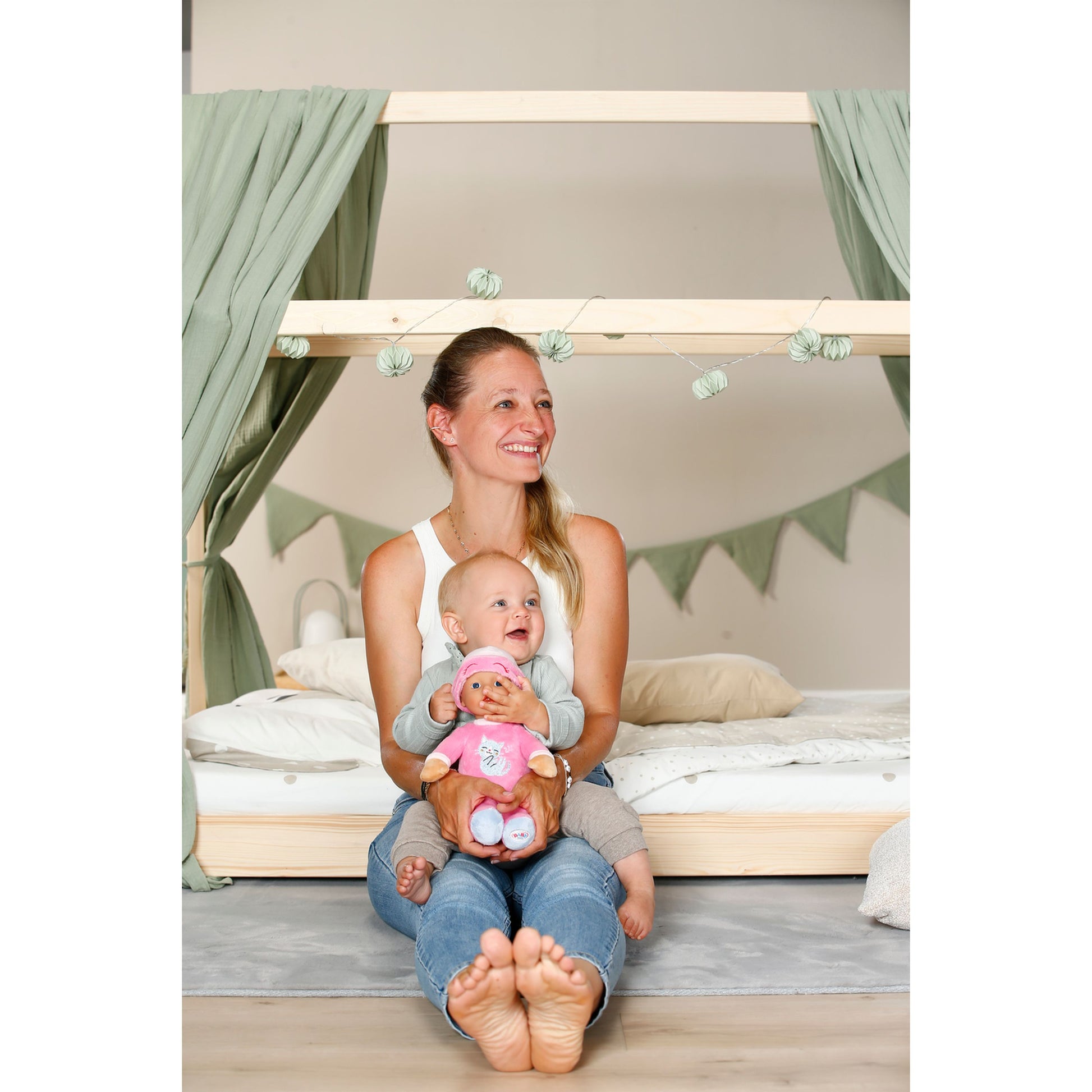 BABY Born For Babies Sleepy Pink 30cm Plush Doll – Toyworld Australia