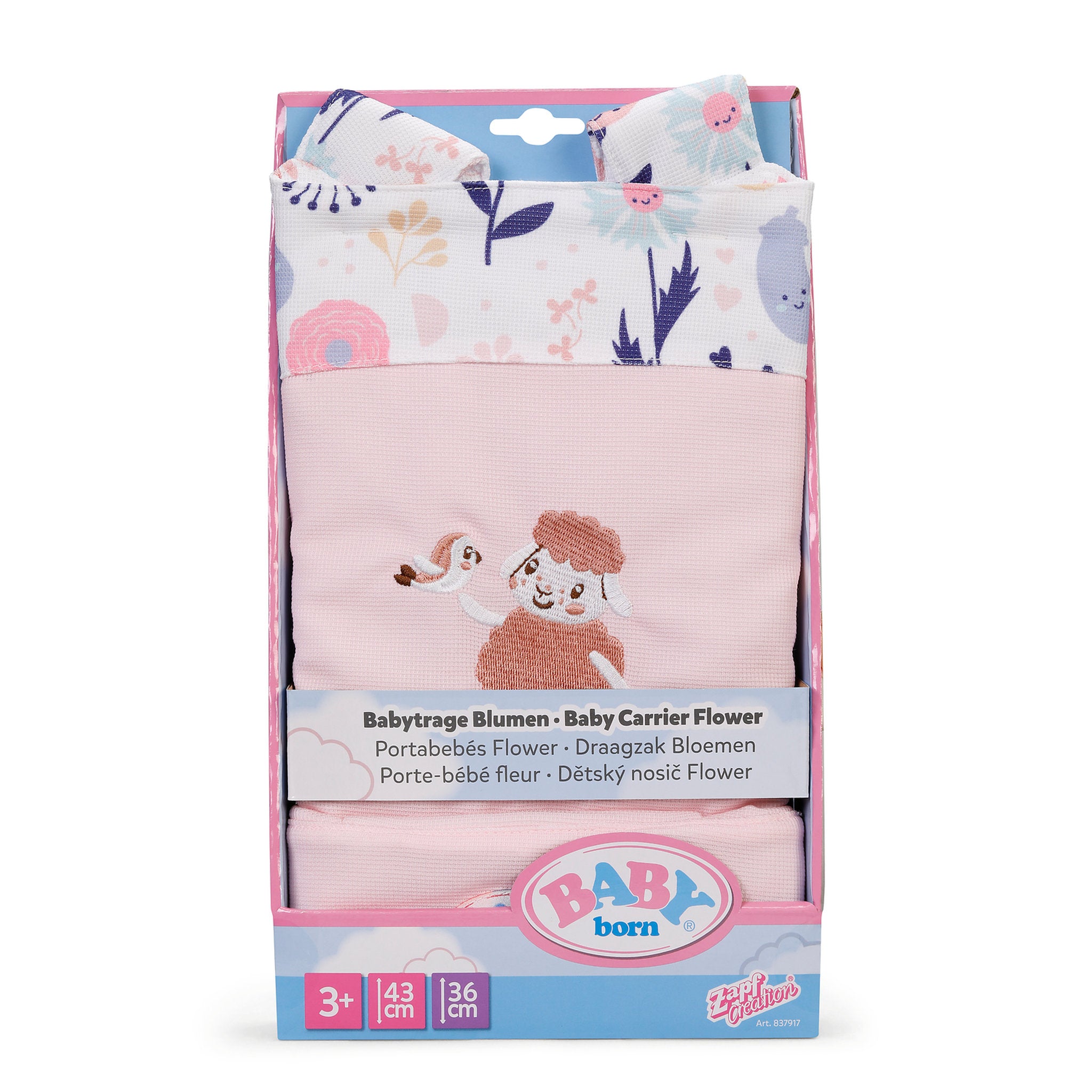 BABY Born Flower Doll Carrier Accessory Set