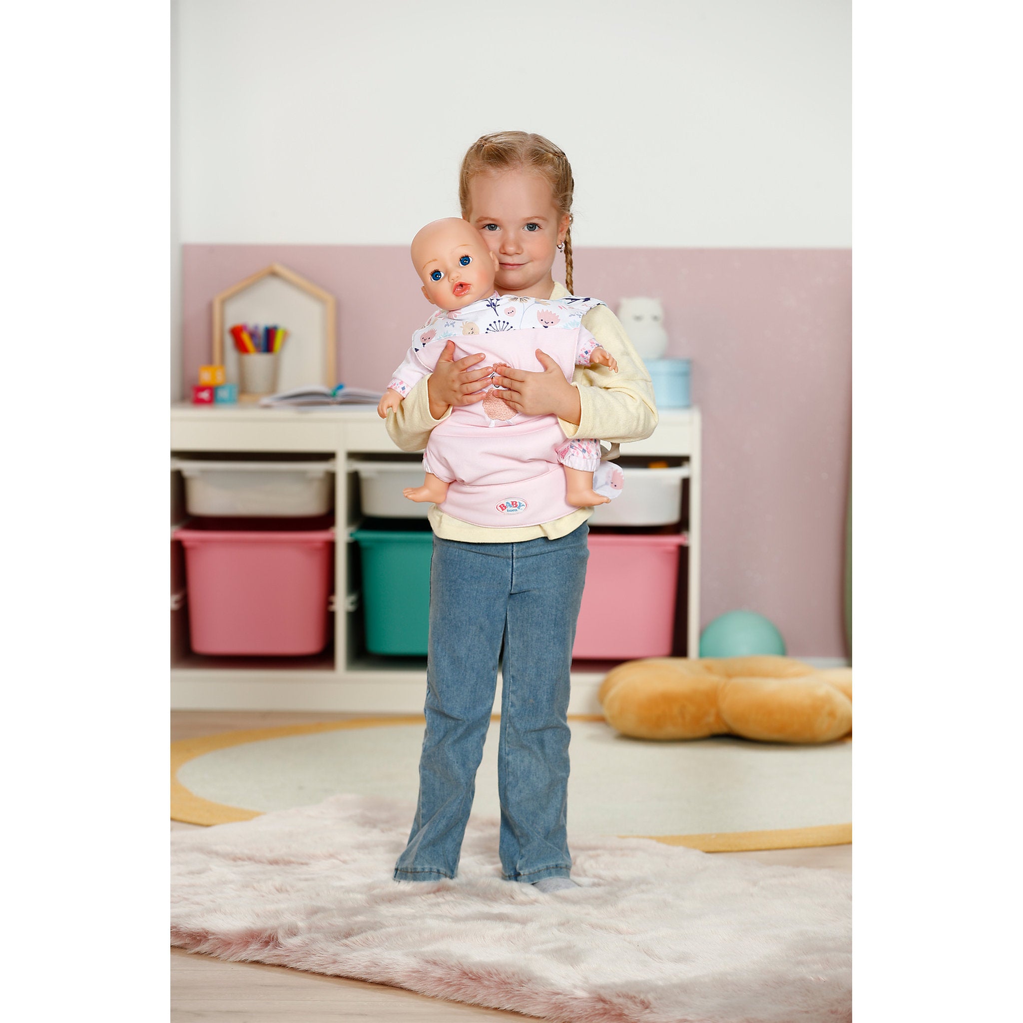BABY Born Flower Doll Carrier Accessory Set