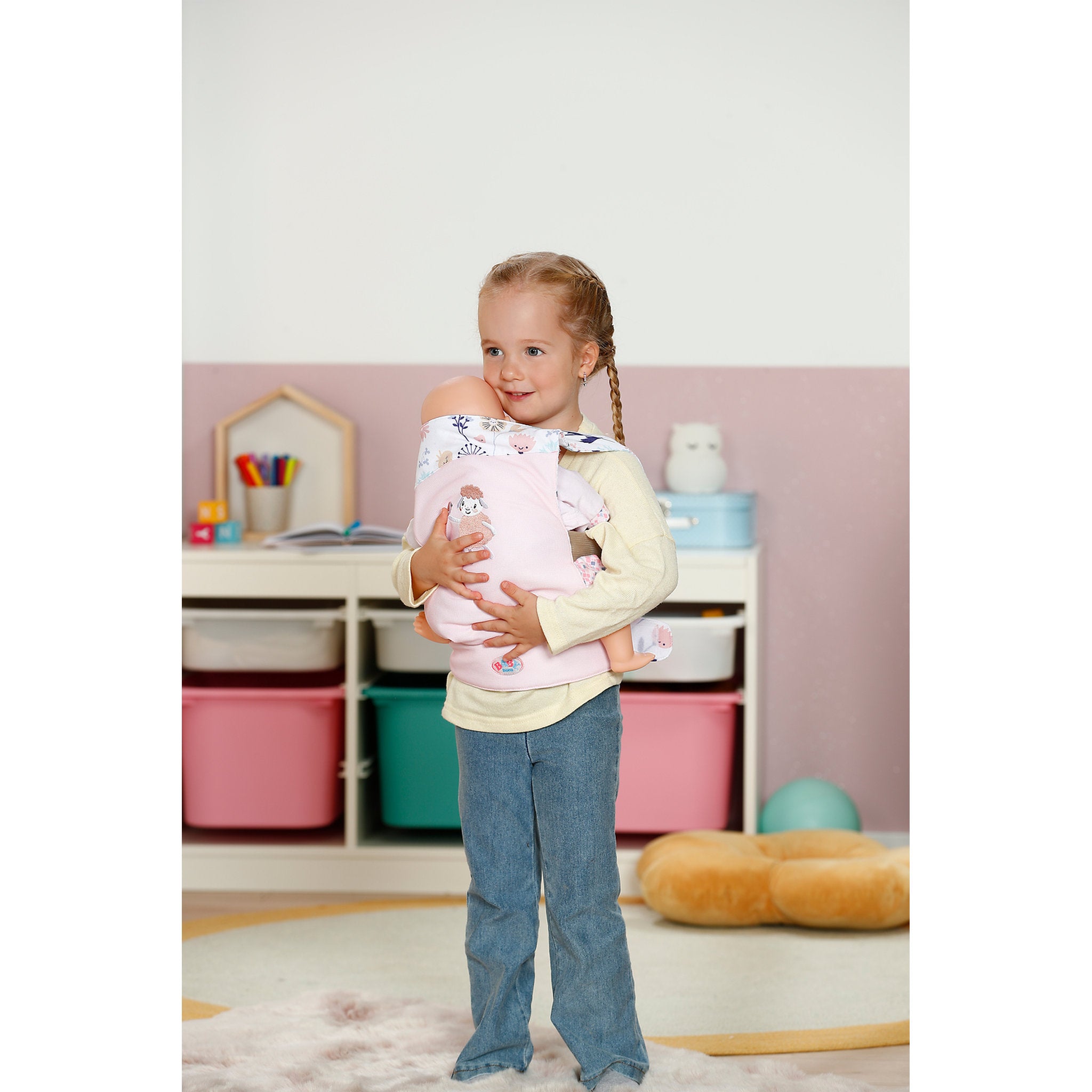 BABY Born Flower Doll Carrier Accessory Set