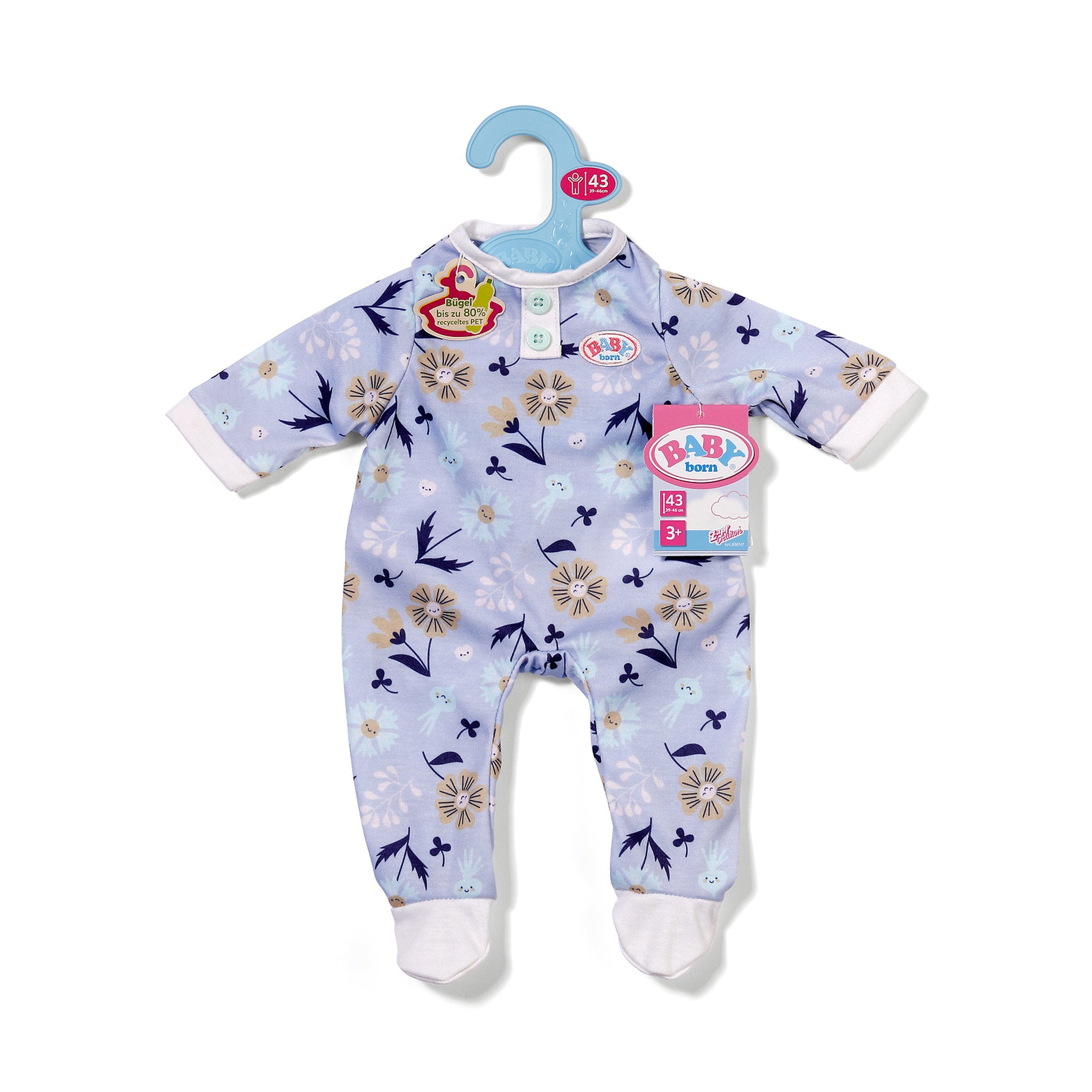 BABY Born Blue Romper 43cm Outfit