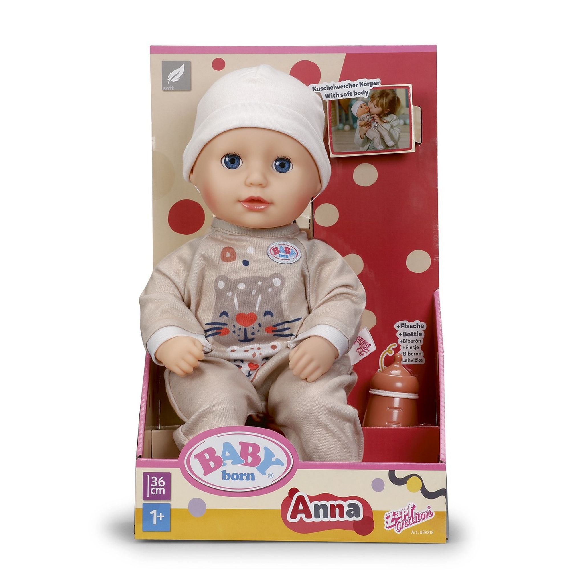 BABY Born Anna Beige 36cm Baby Doll