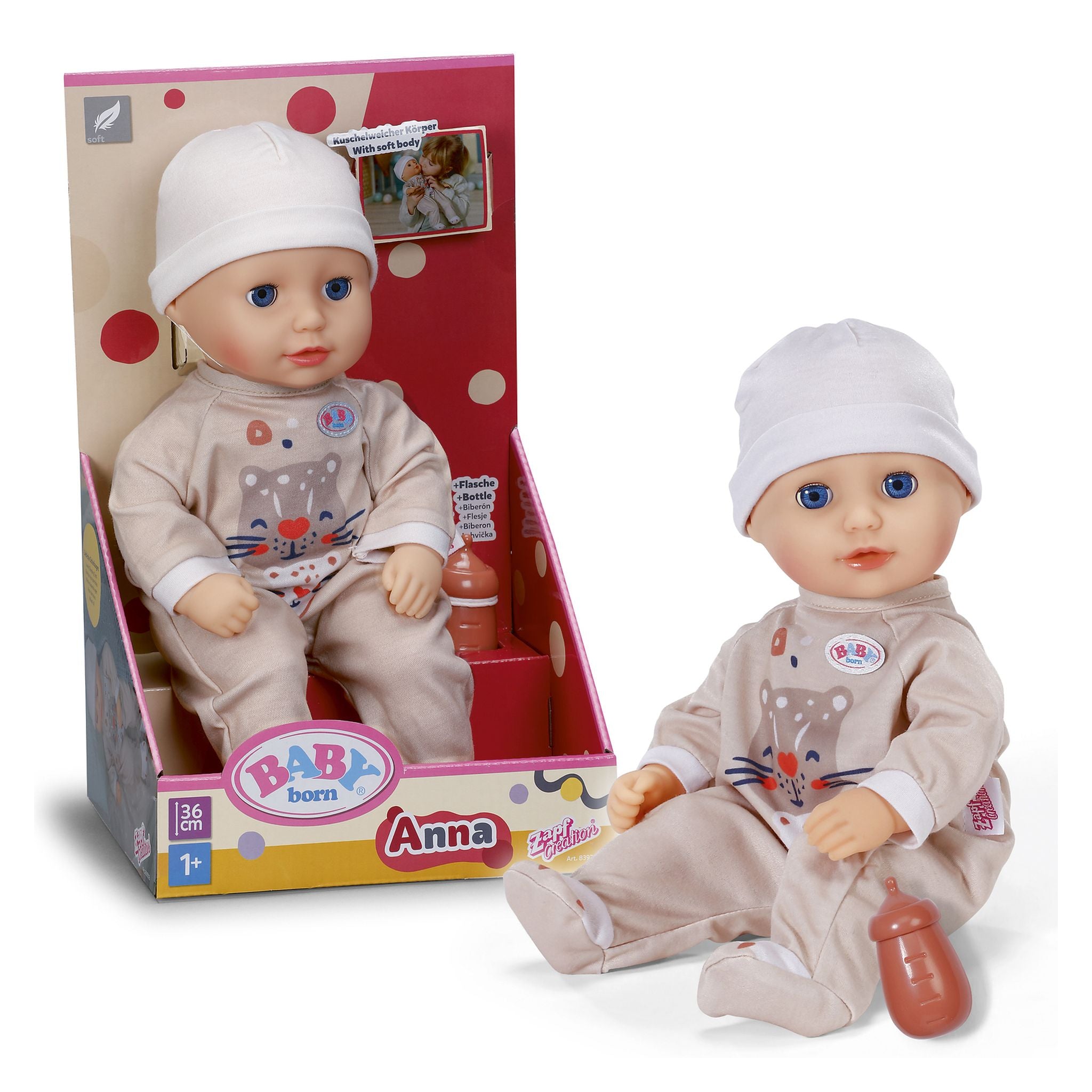 BABY Born Anna Beige 36cm Baby Doll
