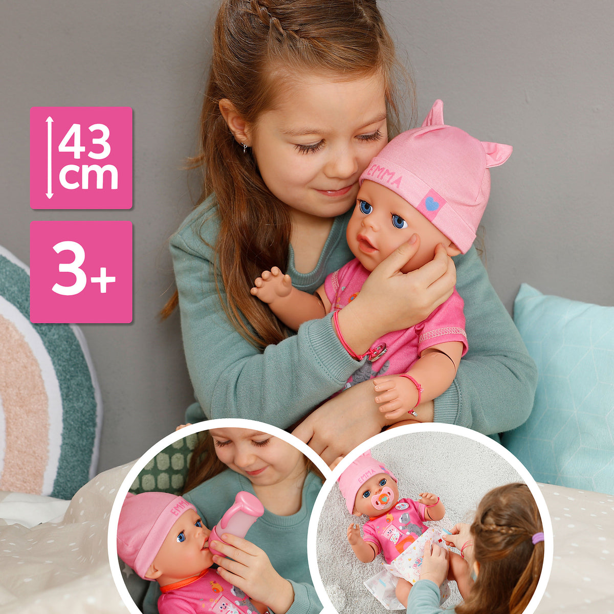 BABY Born Emma Click & Play 43cm Doll
