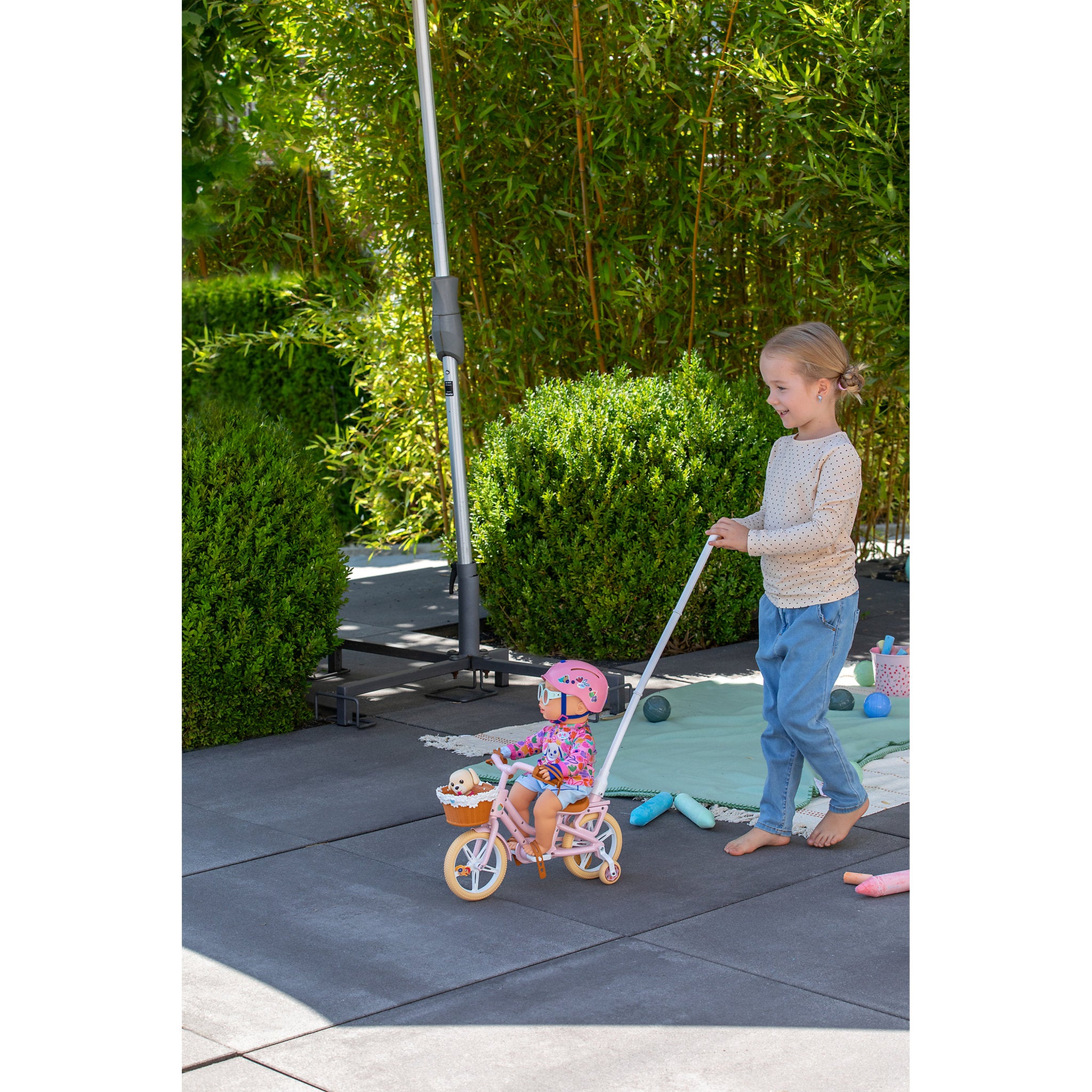 BABY Born Bike with Puppy Lucky Doll Accessory Set