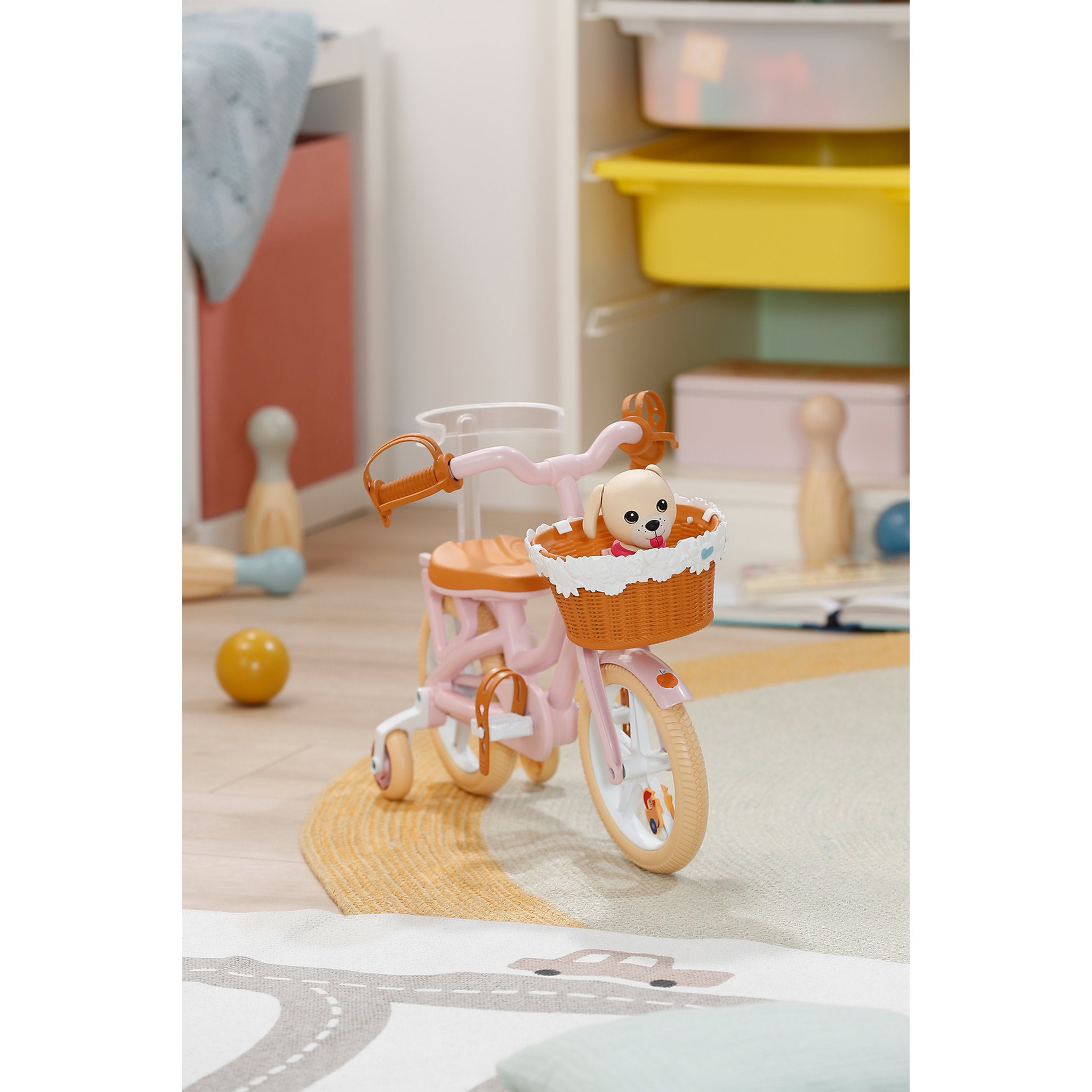 BABY Born Bike with Puppy Lucky Doll Accessory Set